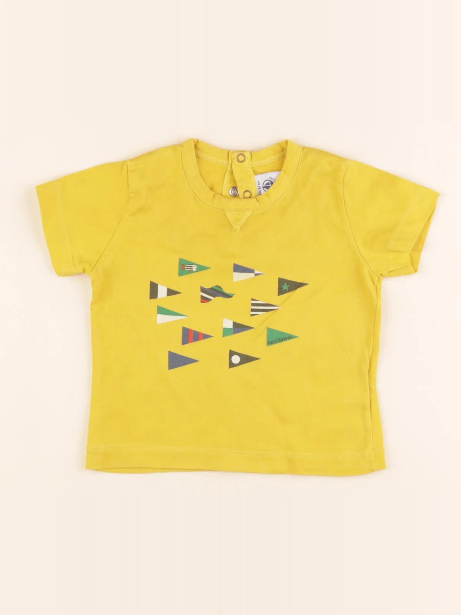 Tee-shirt jaune