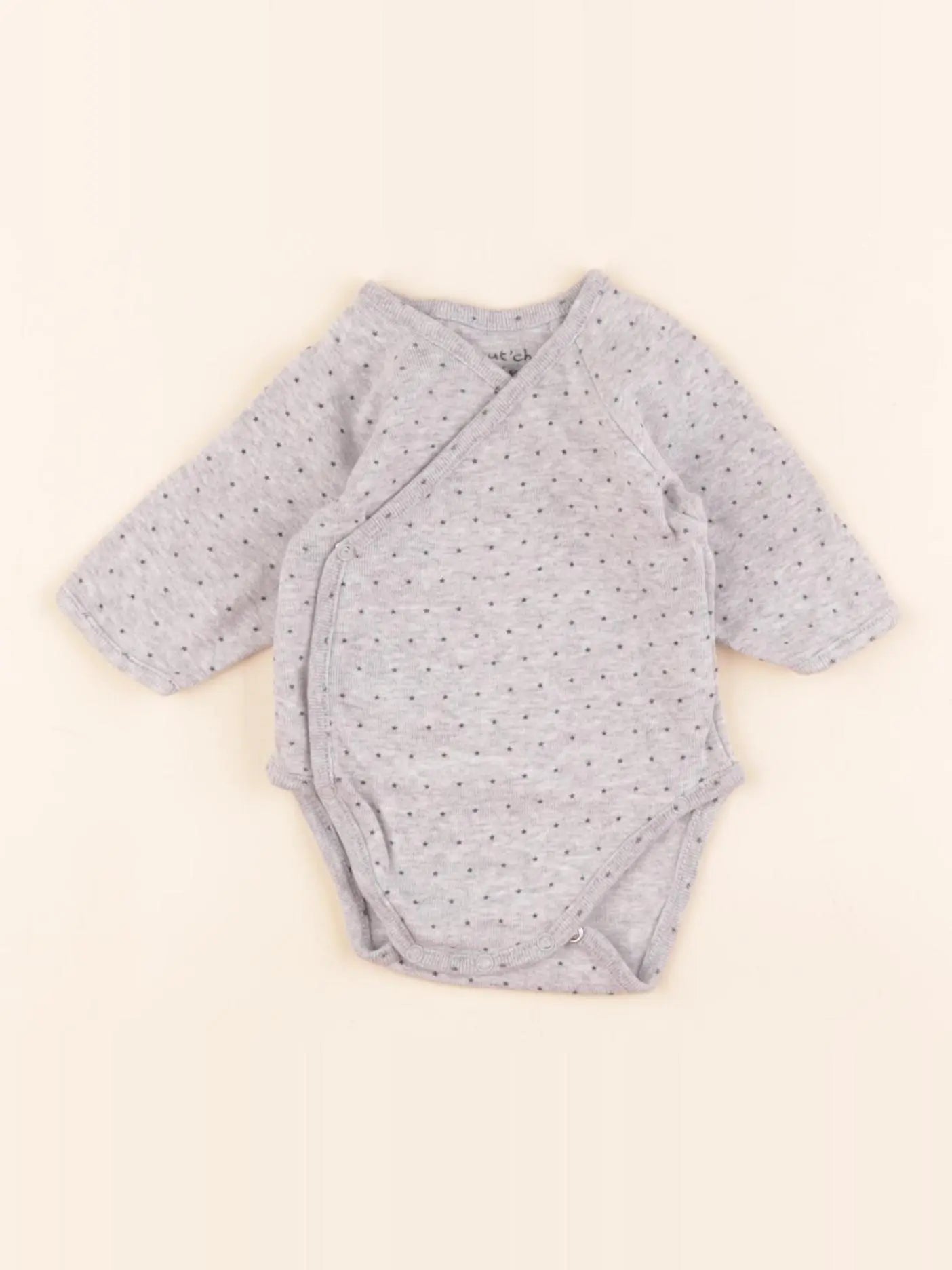 Boutchou - body gris - 0 mois