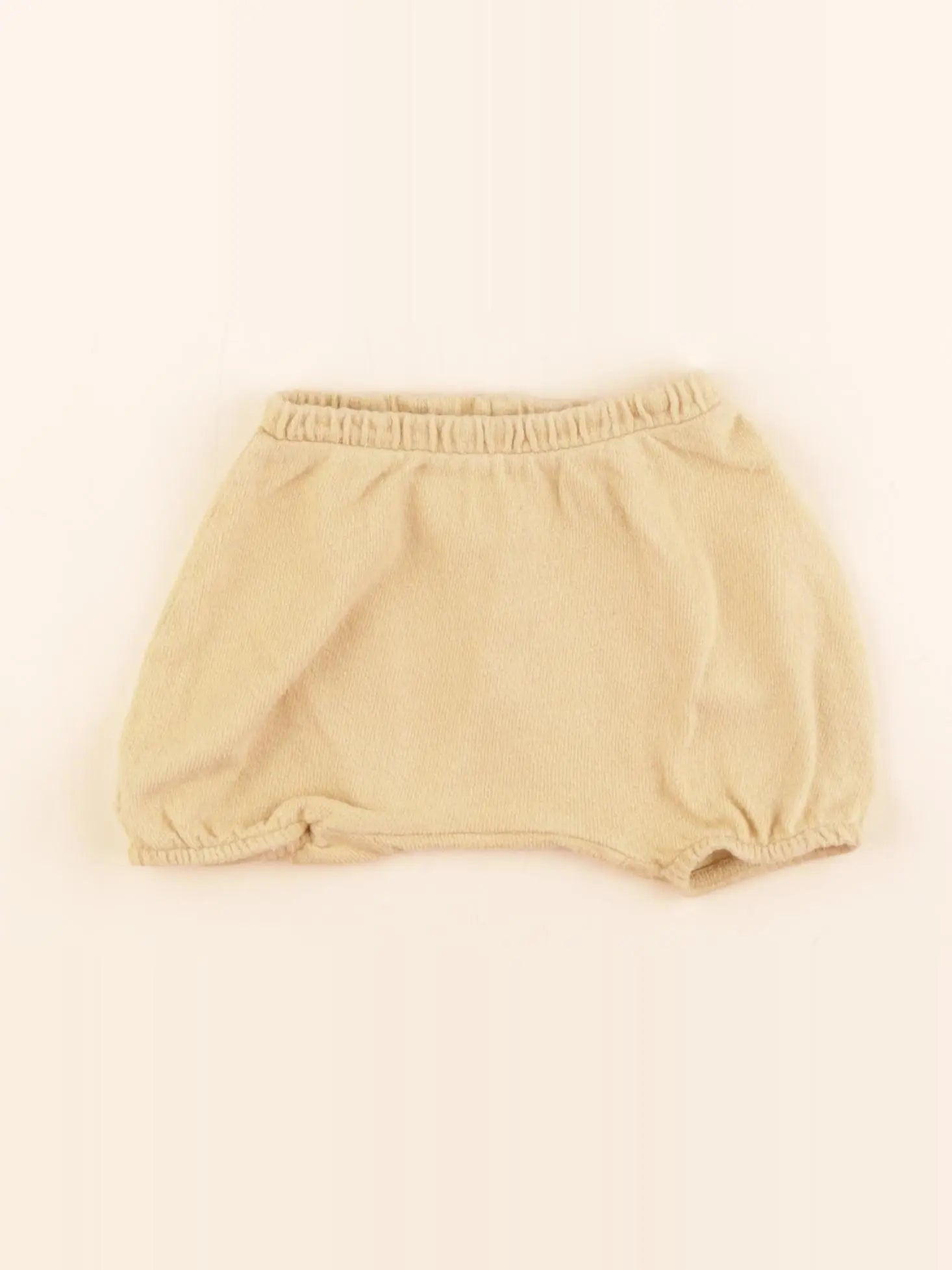 Zara - bloomer jaune - 6/9 mois