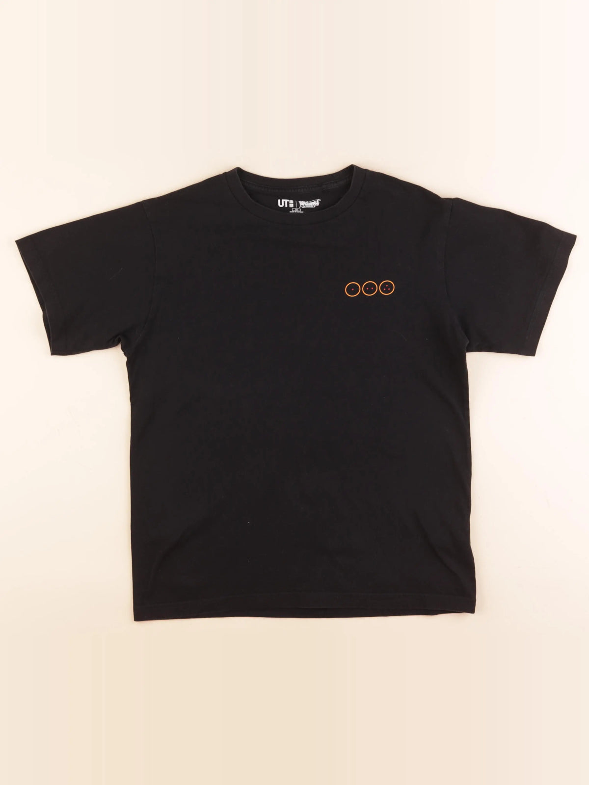 Uniqlo - tee-shirt imprimé au dos noir - 13 ans