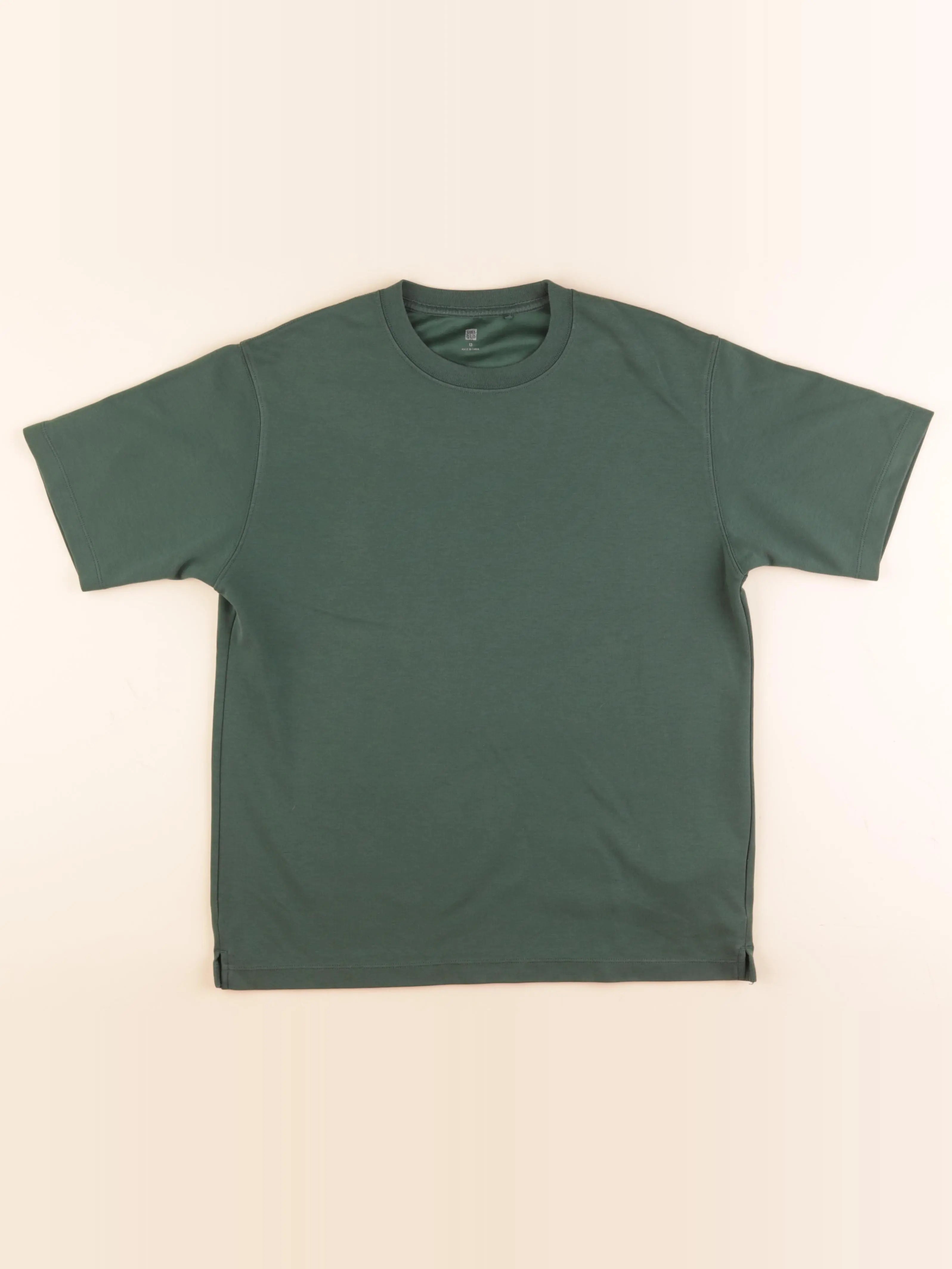 Uniqlo - tee-shirt vert - 13 ans