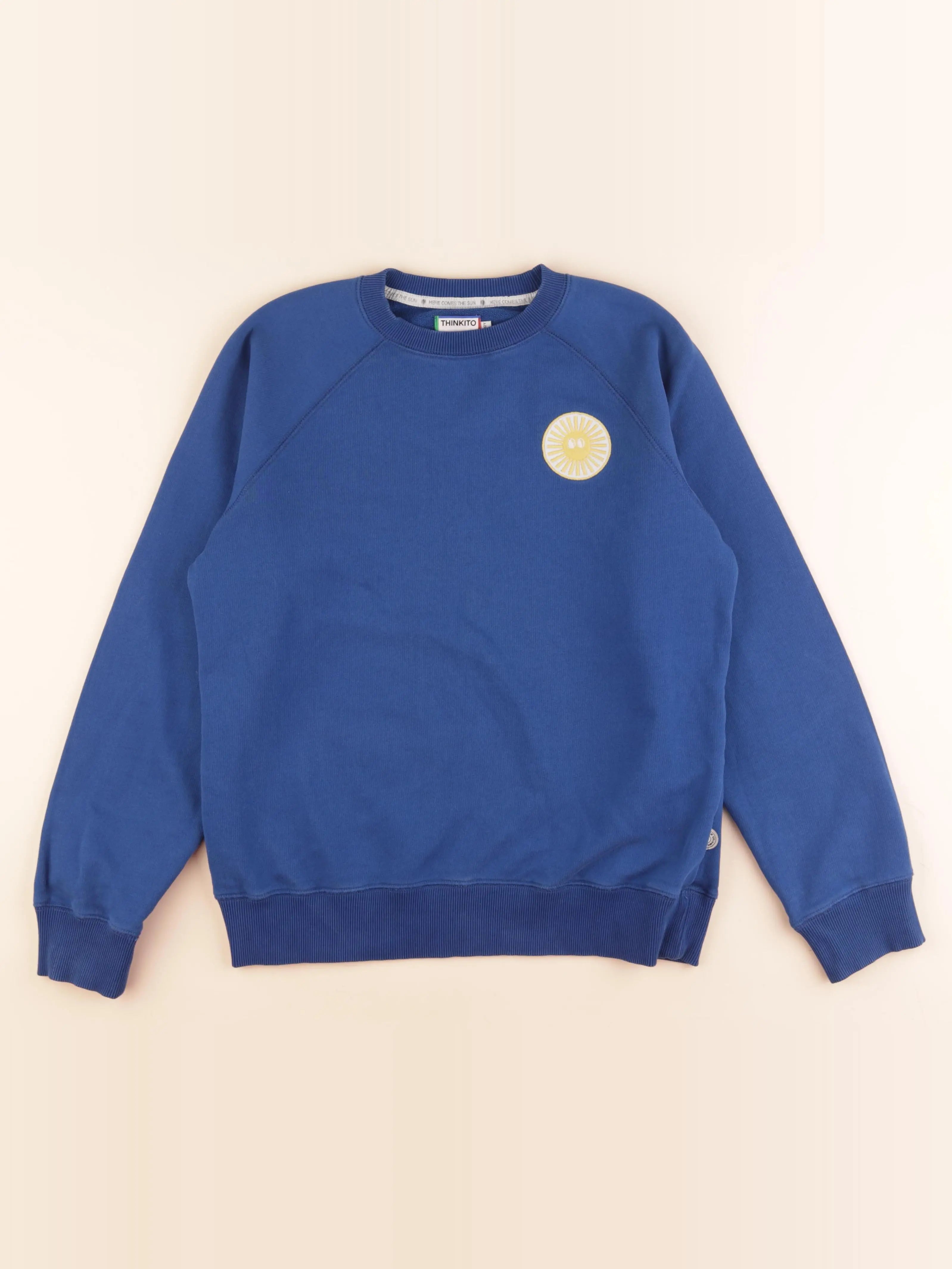 Thinking Mu - sweat bleu - 12 ans