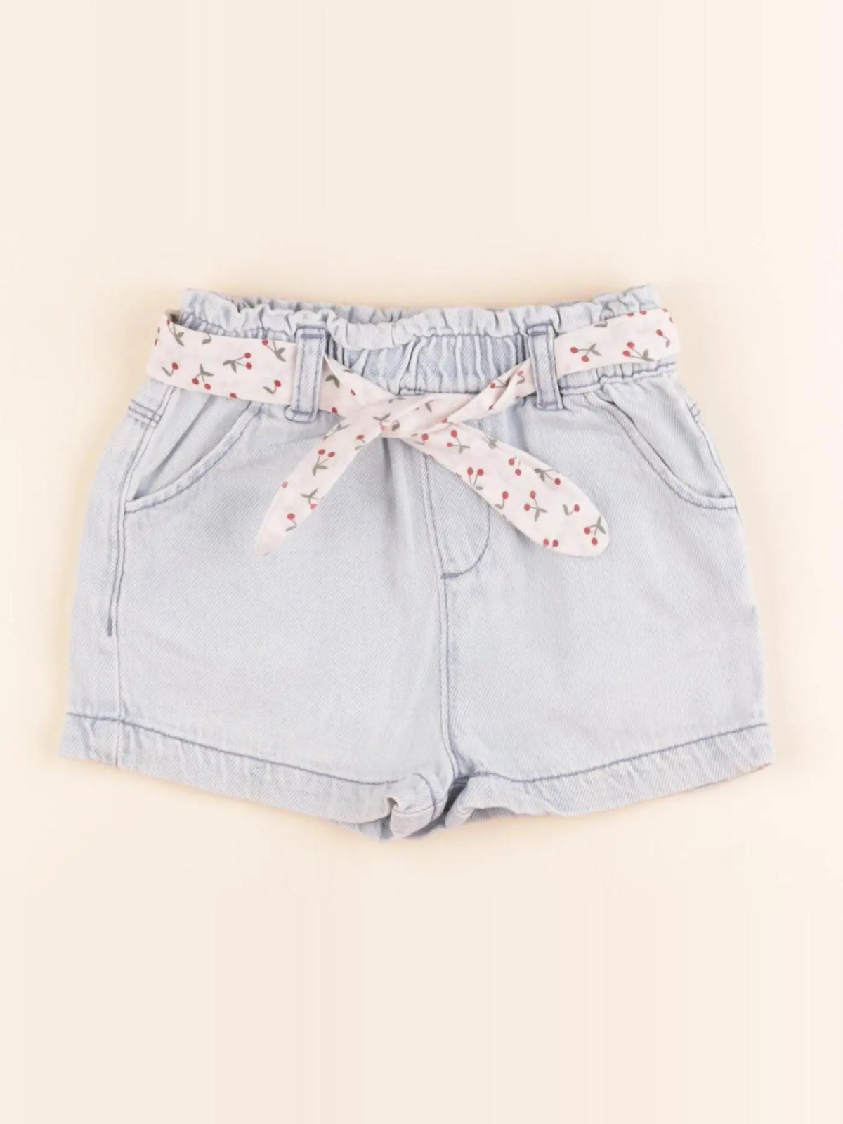Vertbaudet - short bleu - 24 mois