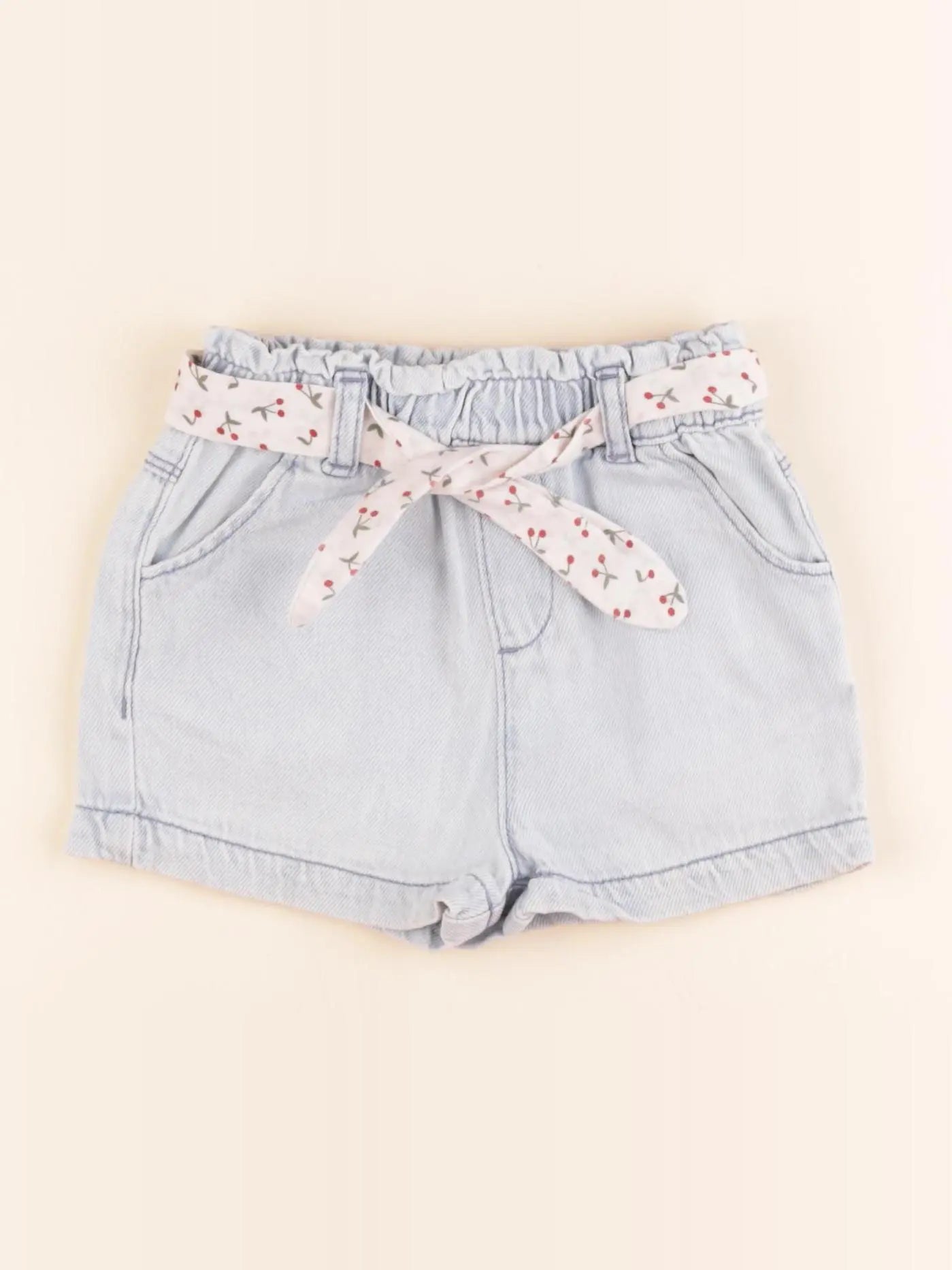 Vertbaudet - short bleu - 24 mois