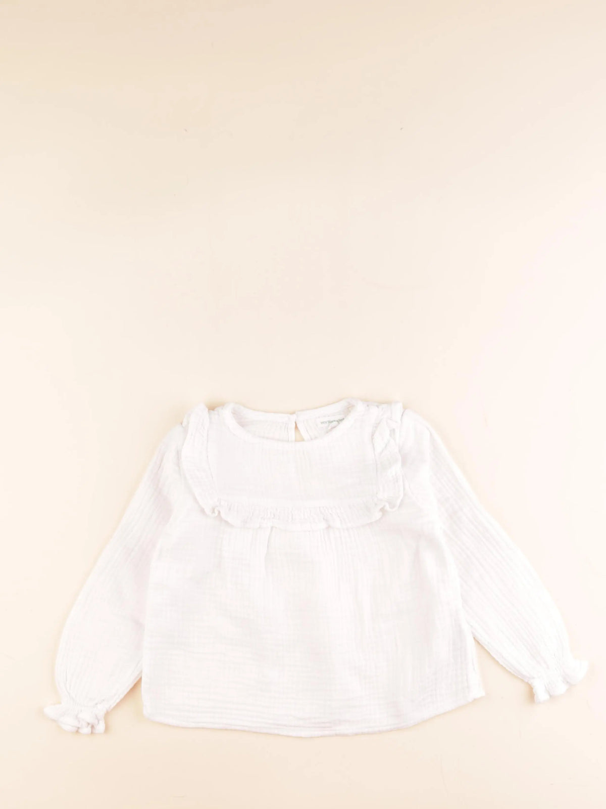 Vertbaudet - blouse blanc - 4 ans