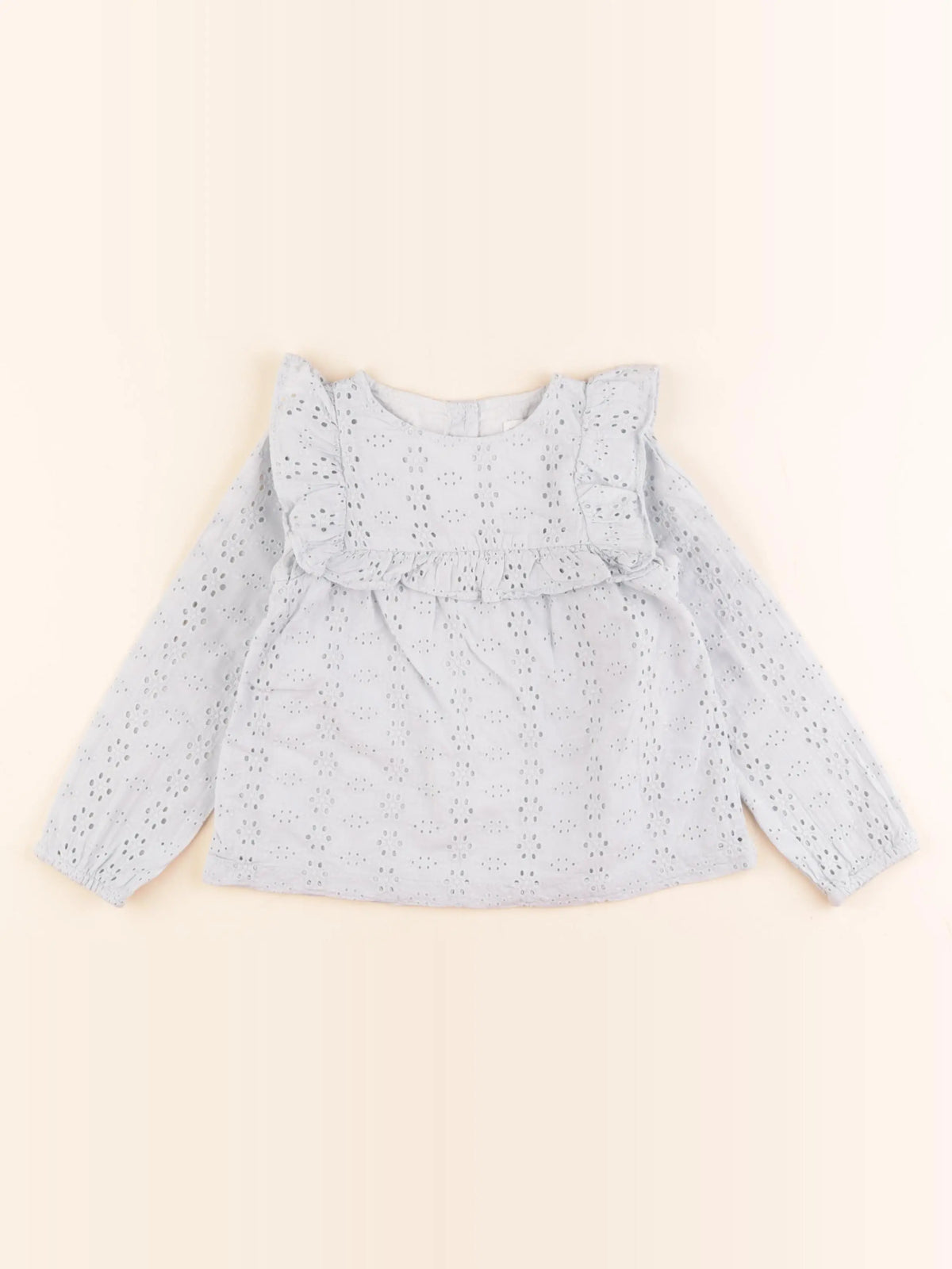 Vertbaudet - blouse bleu - 4 ans