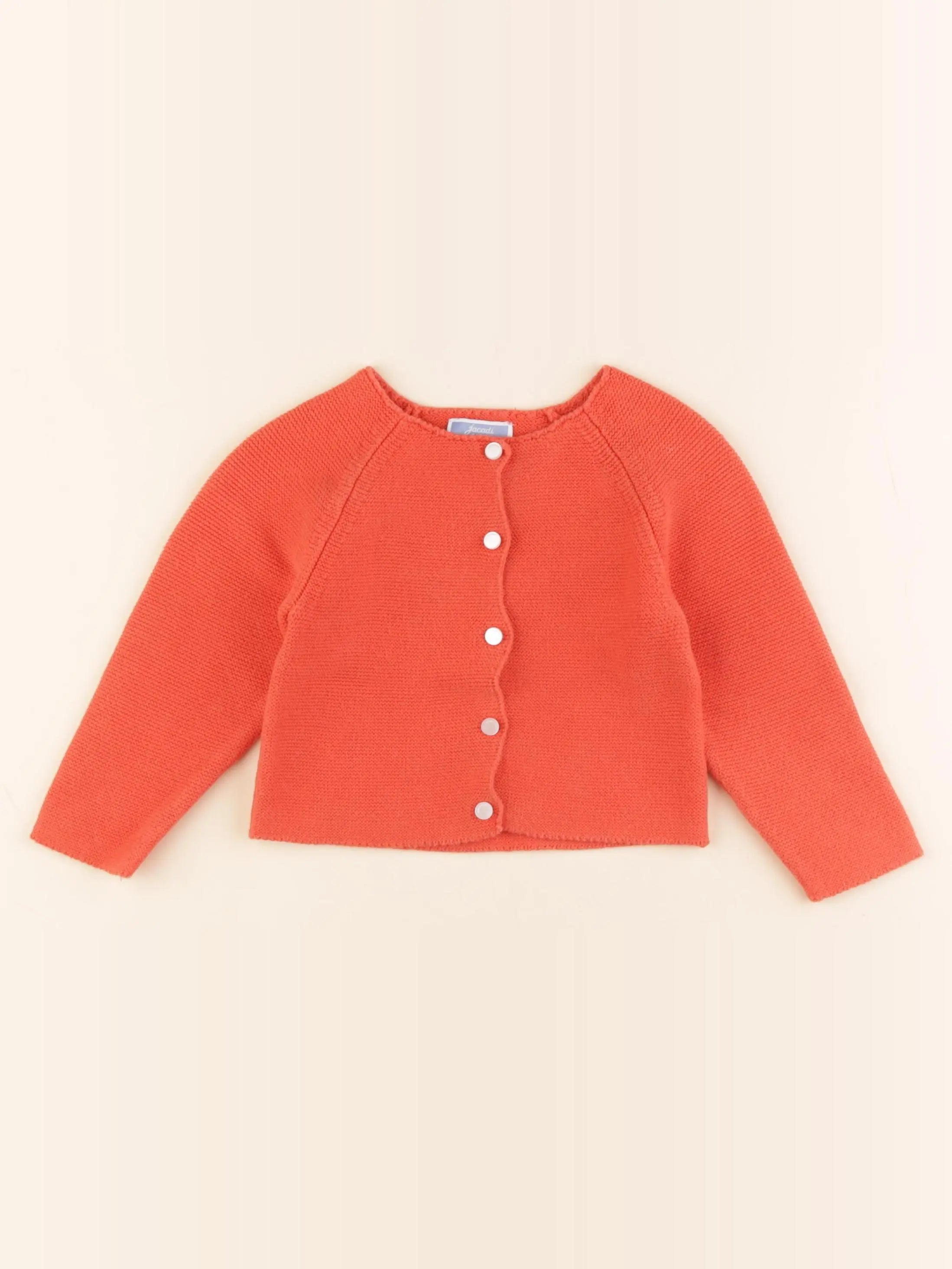 Jacadi - gilet rouge - 18 mois