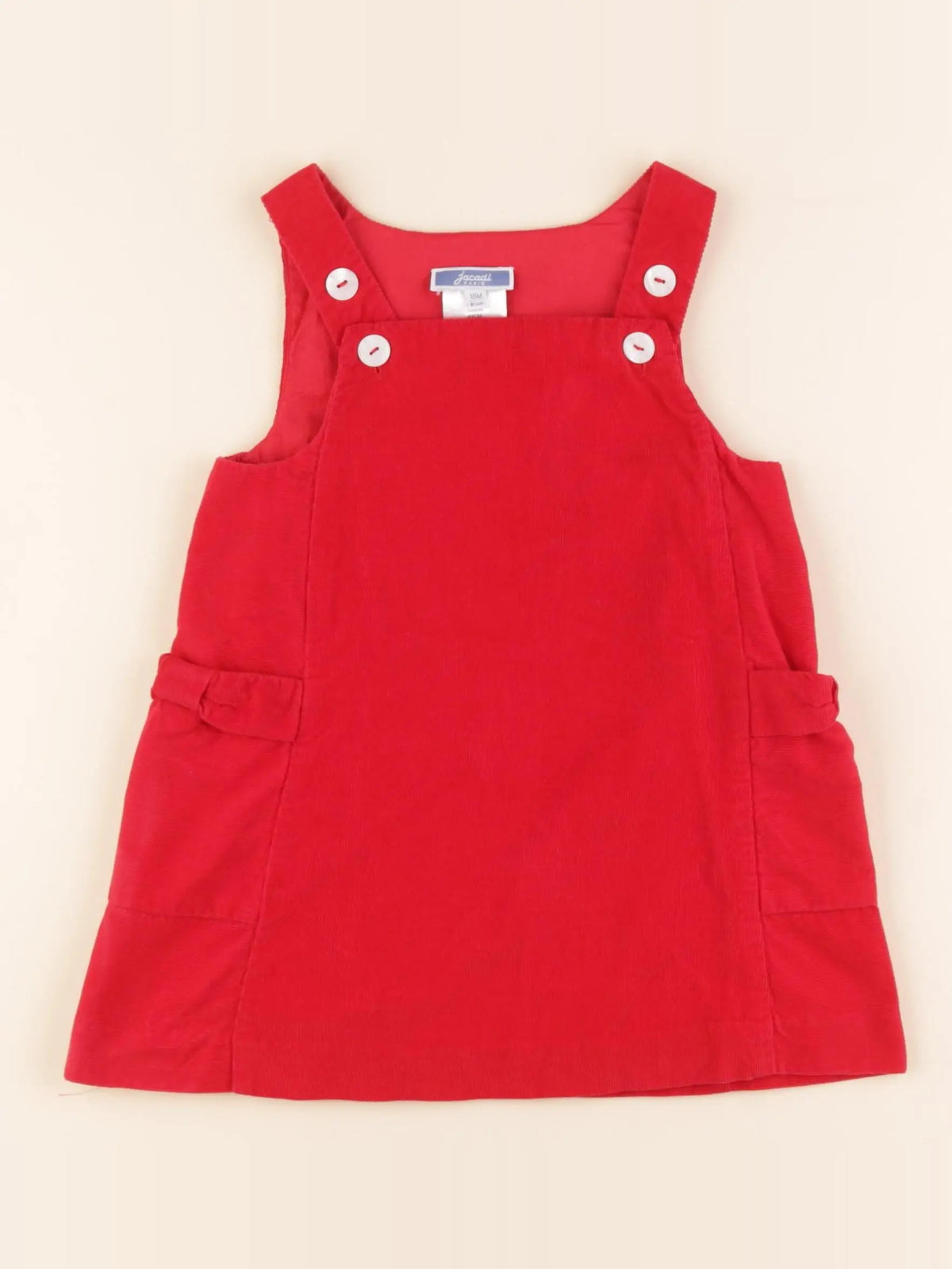 Jacadi - robe rouge - 18 mois