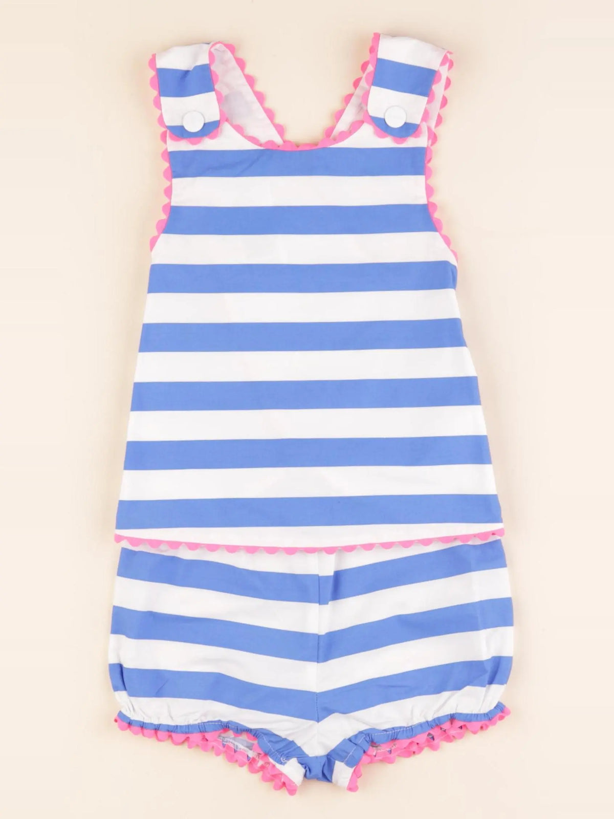Jacadi - ensemble bleu, blanc - 24 mois