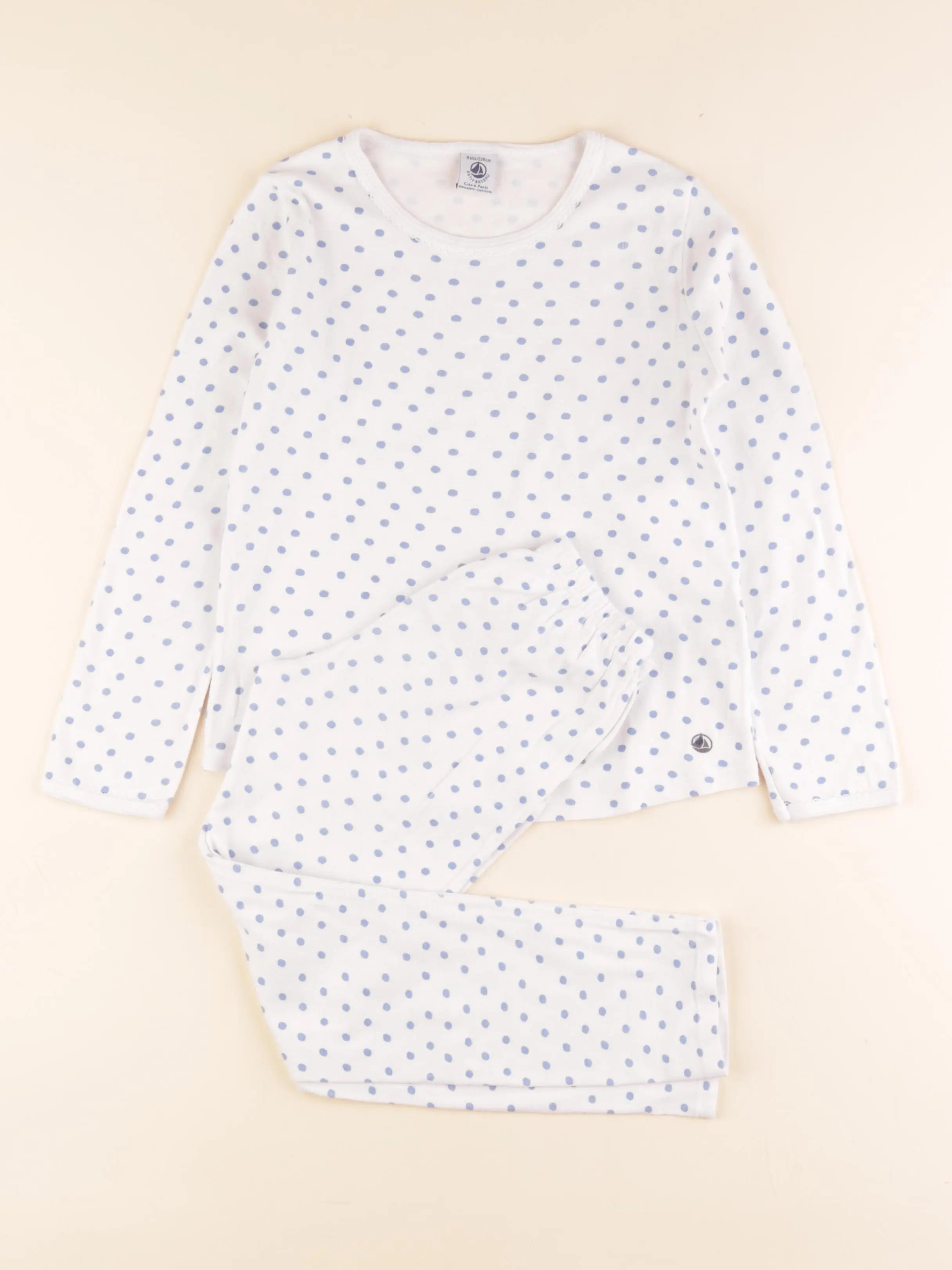 Pyjama coton bleu