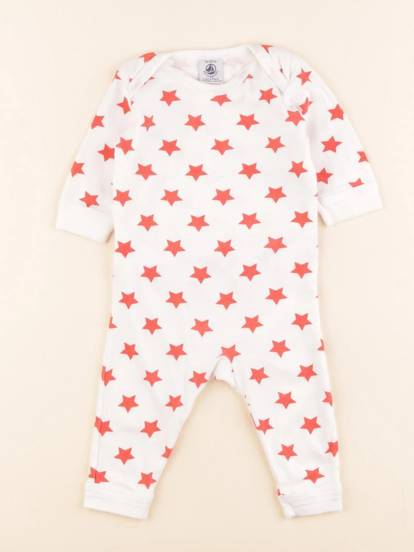Pyjama coton rouge