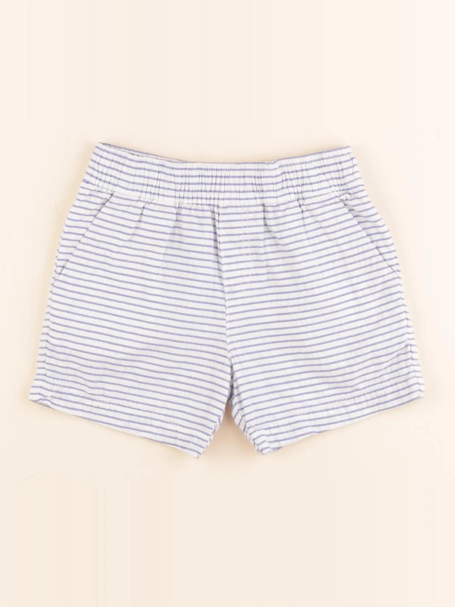 Jacadi - short blanc, bleu - 18 mois