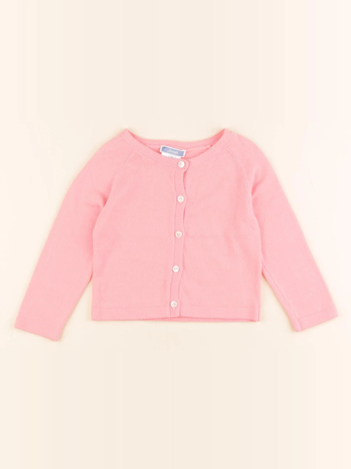 Jacadi - gilet rose - 18 mois