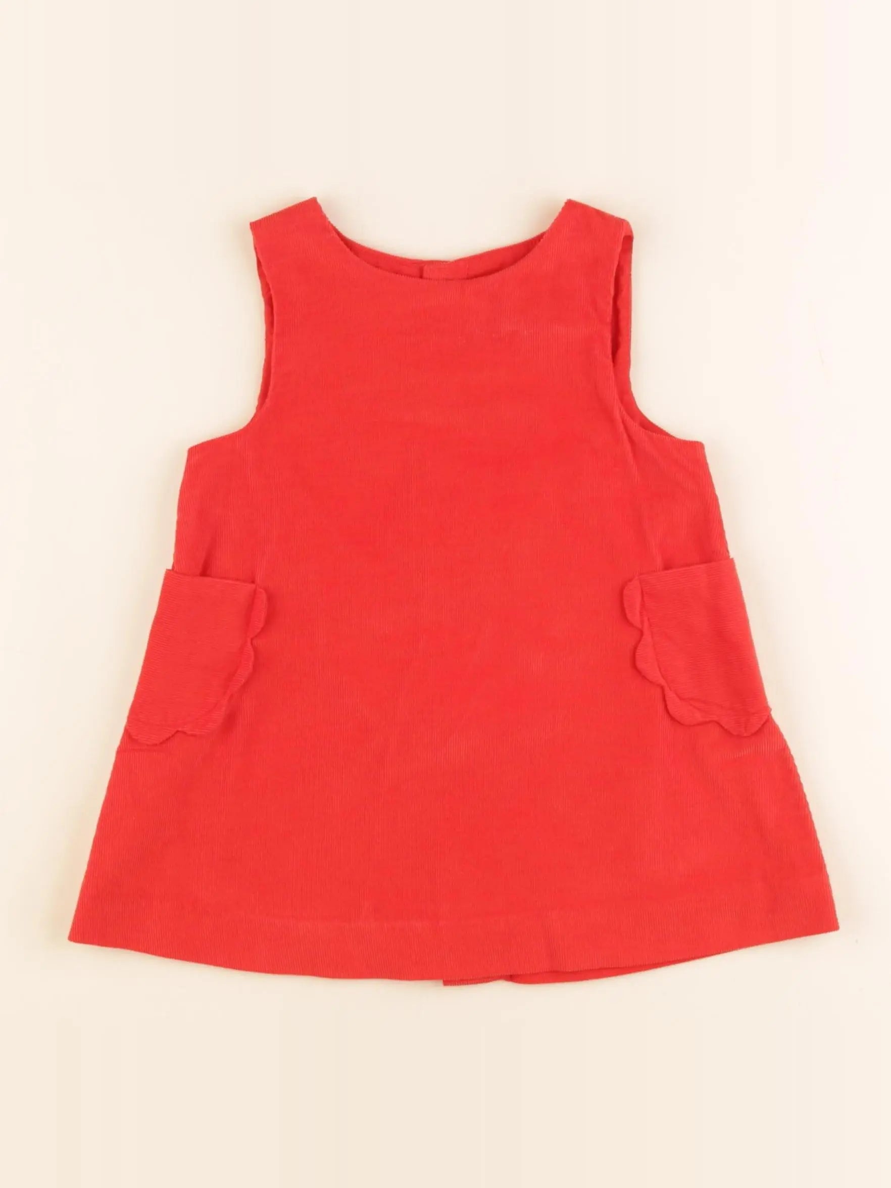 Jacadi - robe rouge - 12 mois