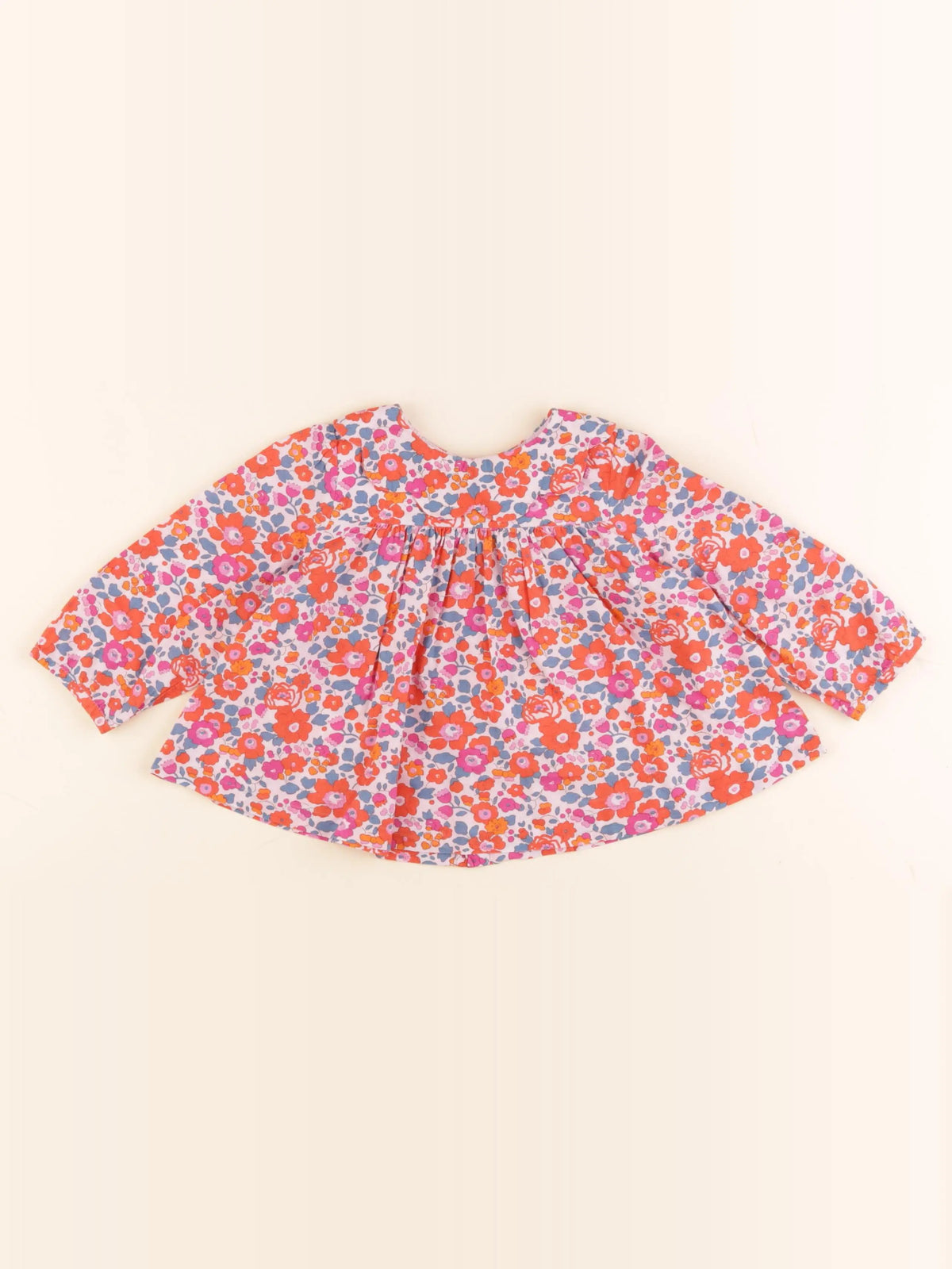Jacadi - blouse liberty multicolore - 18 mois