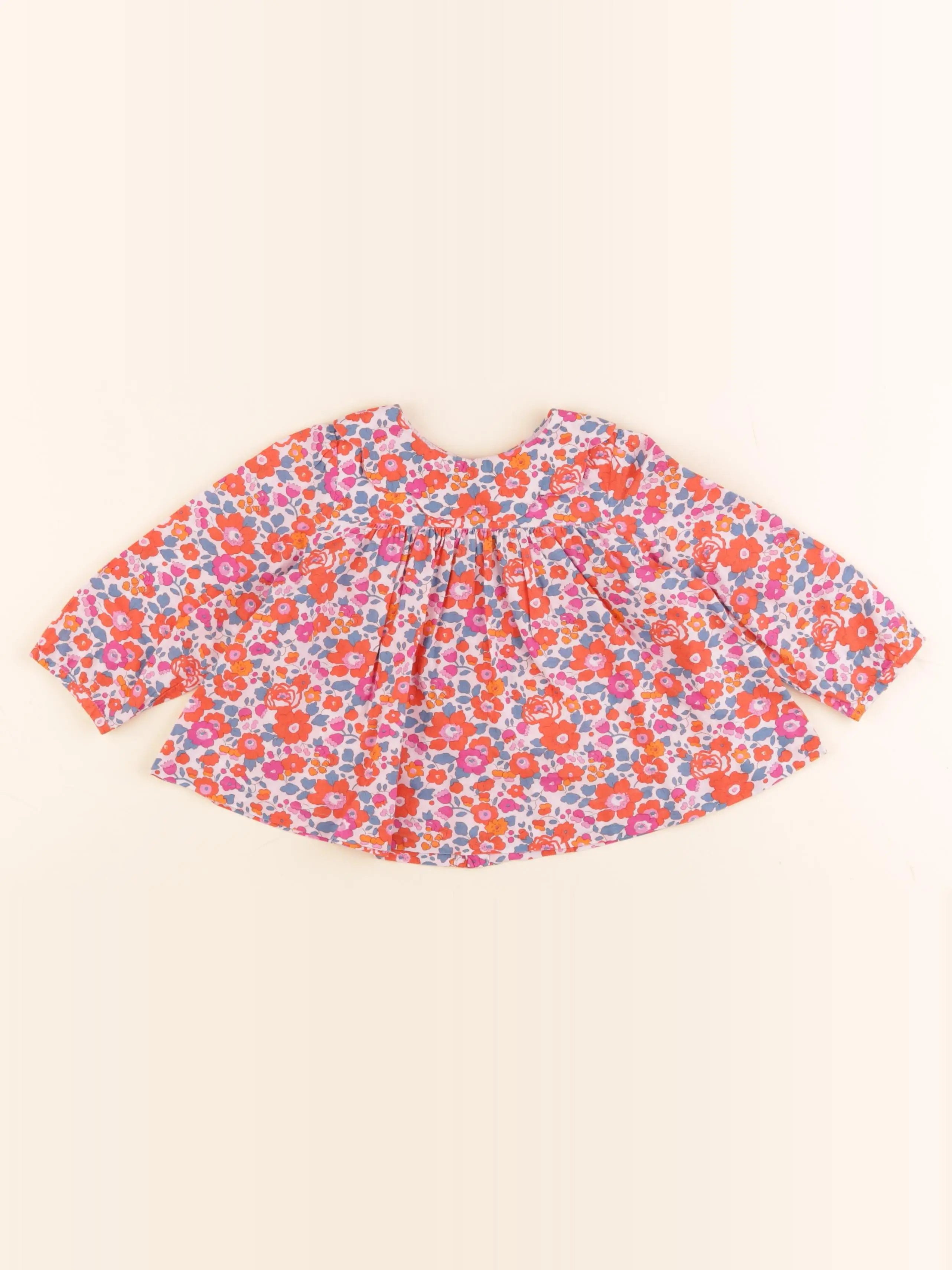 Jacadi - blouse liberty multicolore - 18 mois