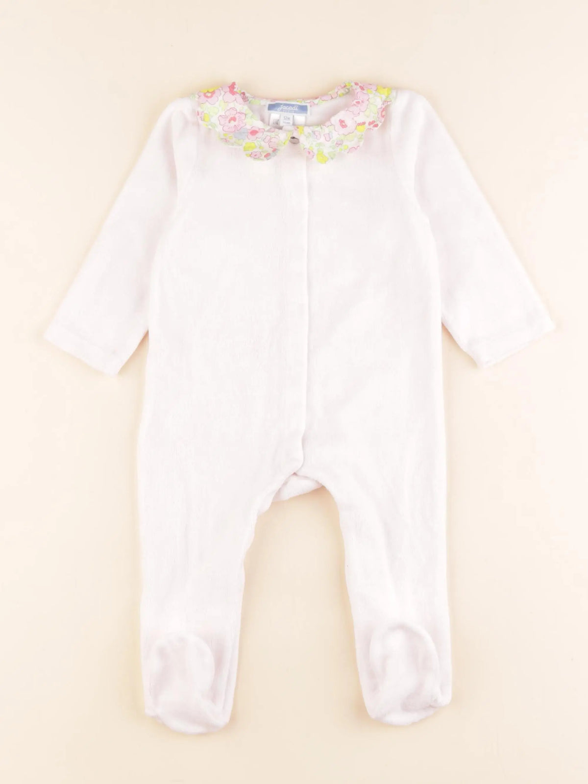 Jacadi - pyjama coton rose - 12 mois