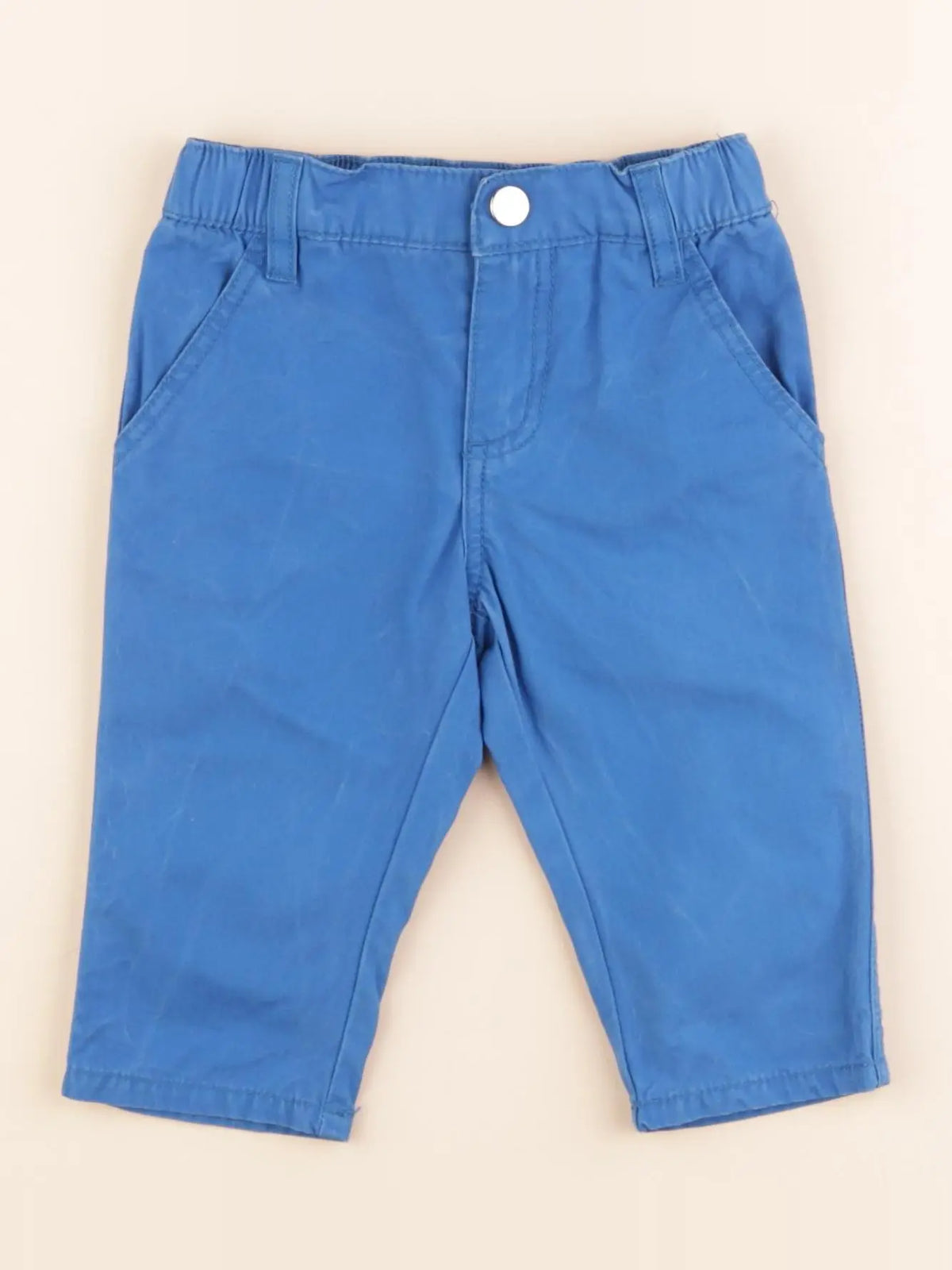 Jacadi - pantalon bleu - 6 mois
