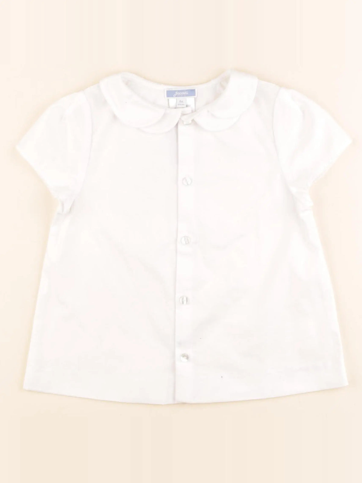 Jacadi - blouse blanc - 4 ans