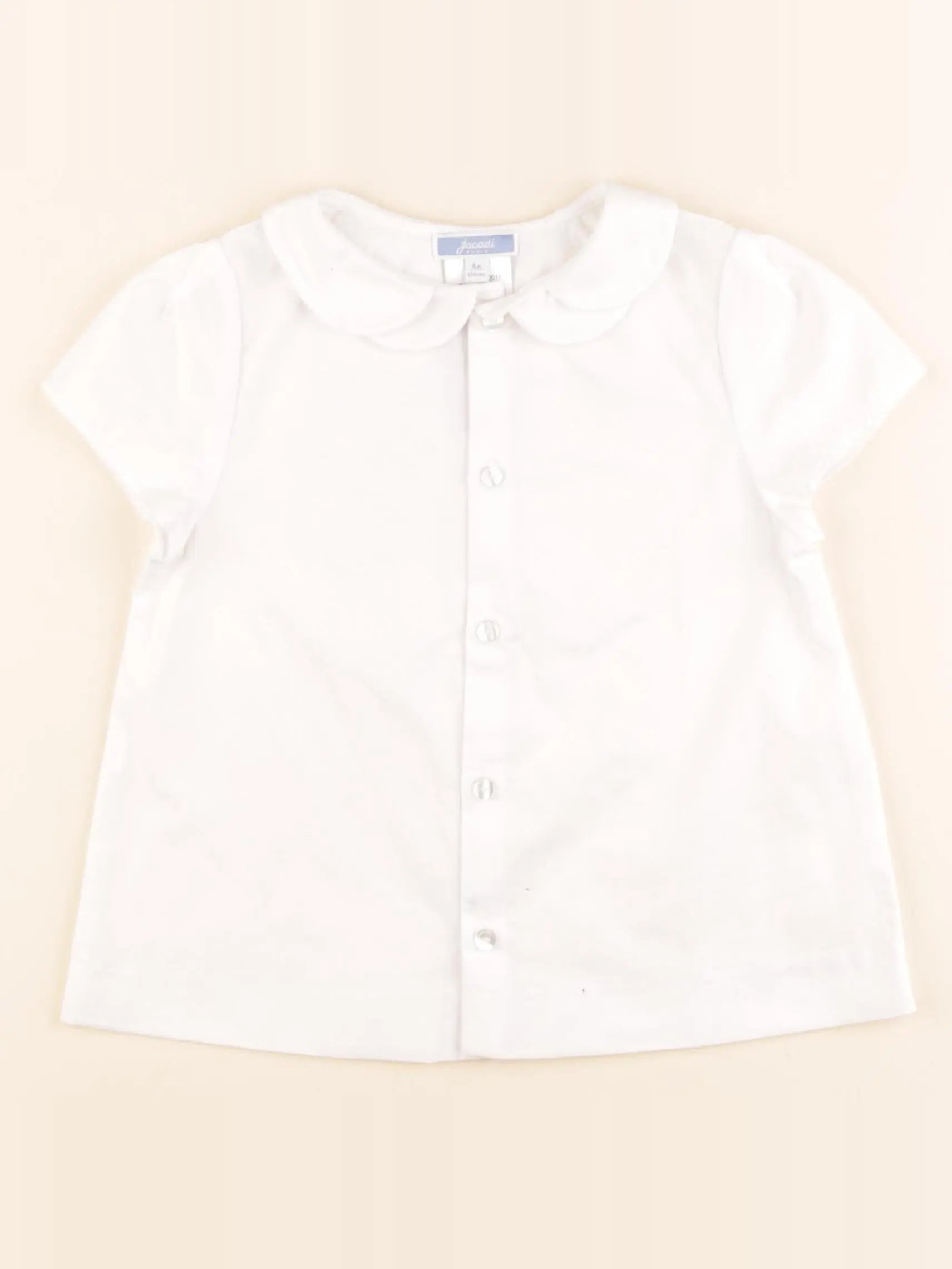 Jacadi - blouse blanc - 4 ans