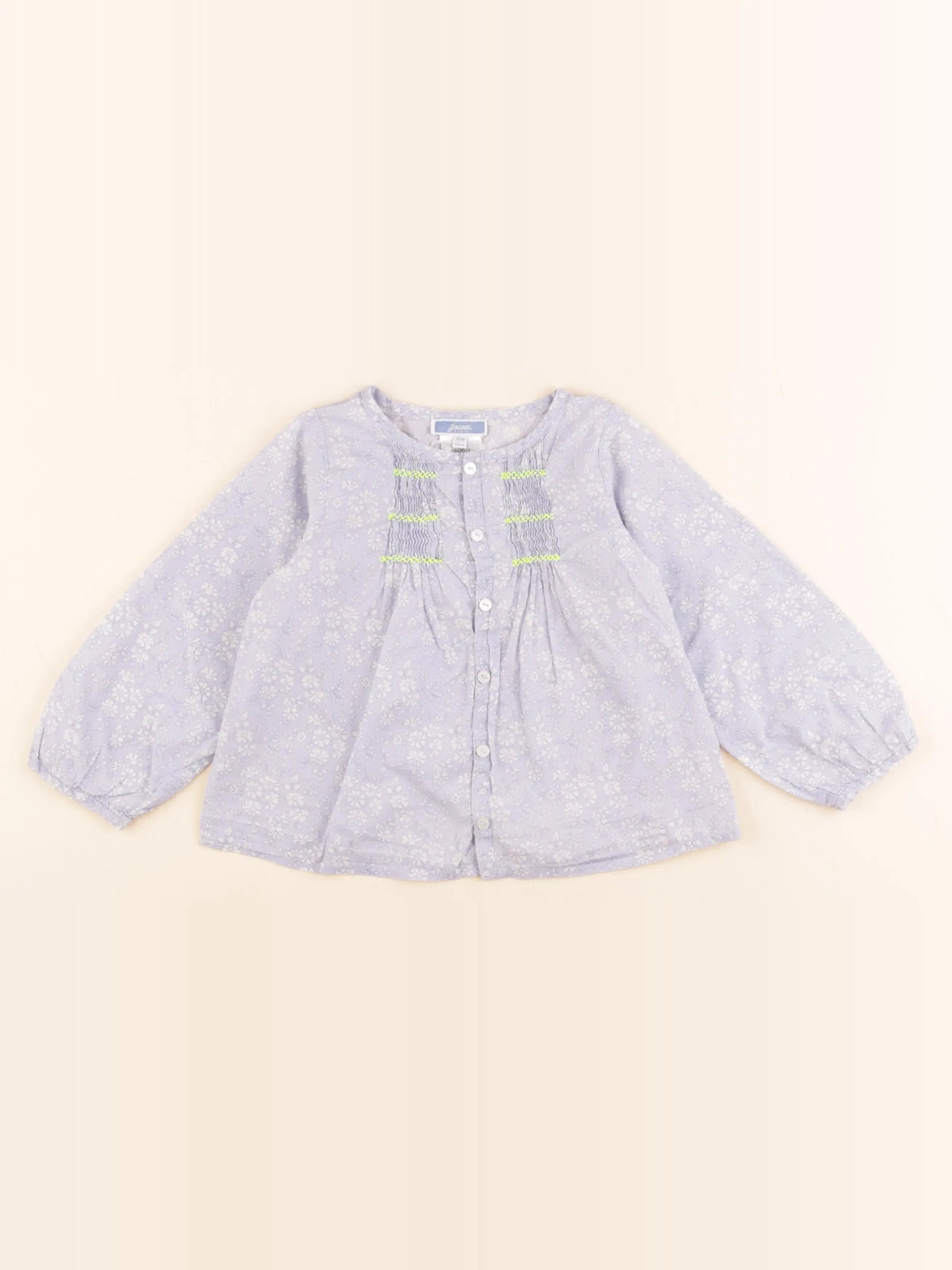 Jacadi - blouse bleu - 36 mois
