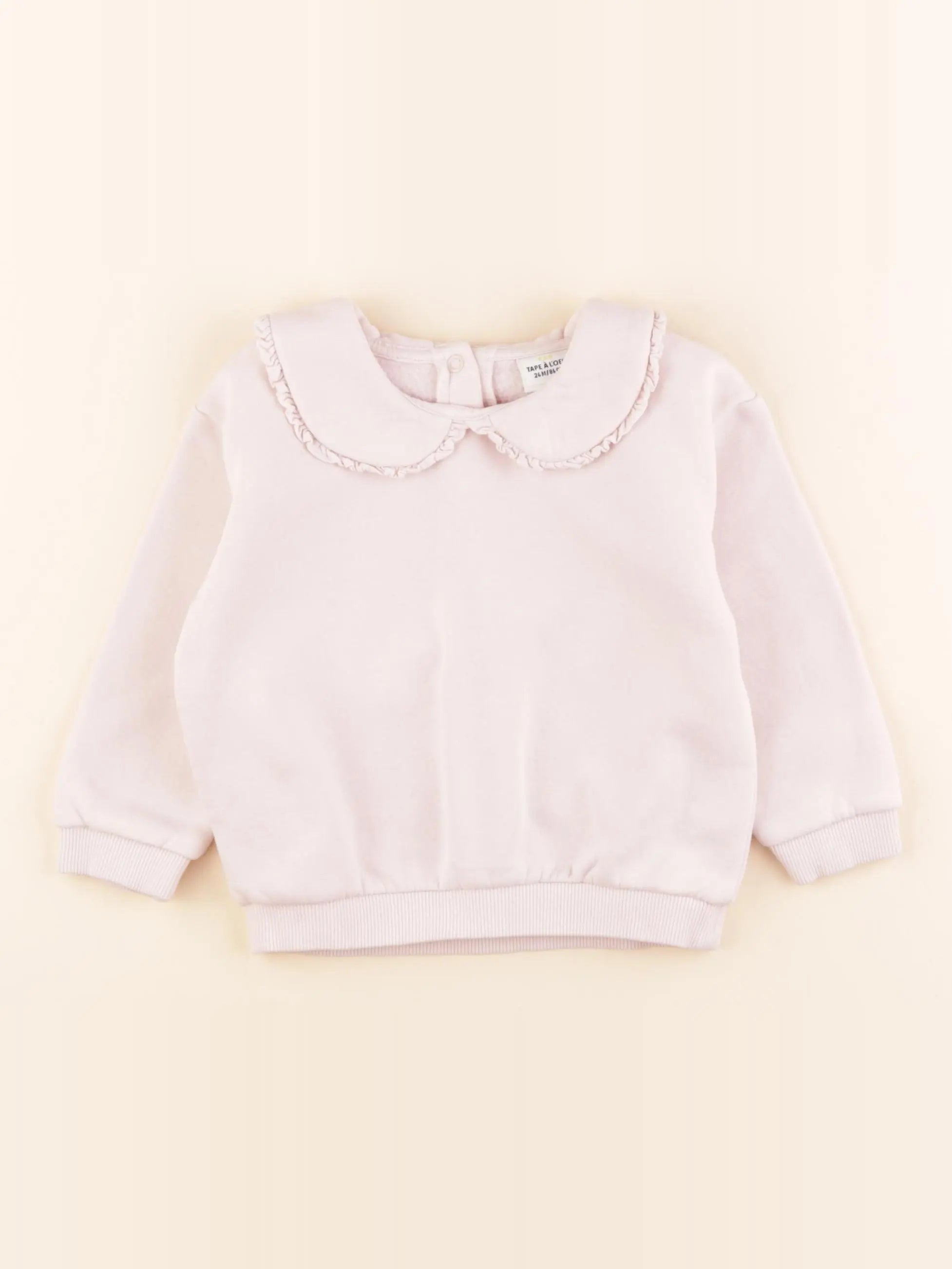 Tape à l'oeil - sweat rose - 24 mois