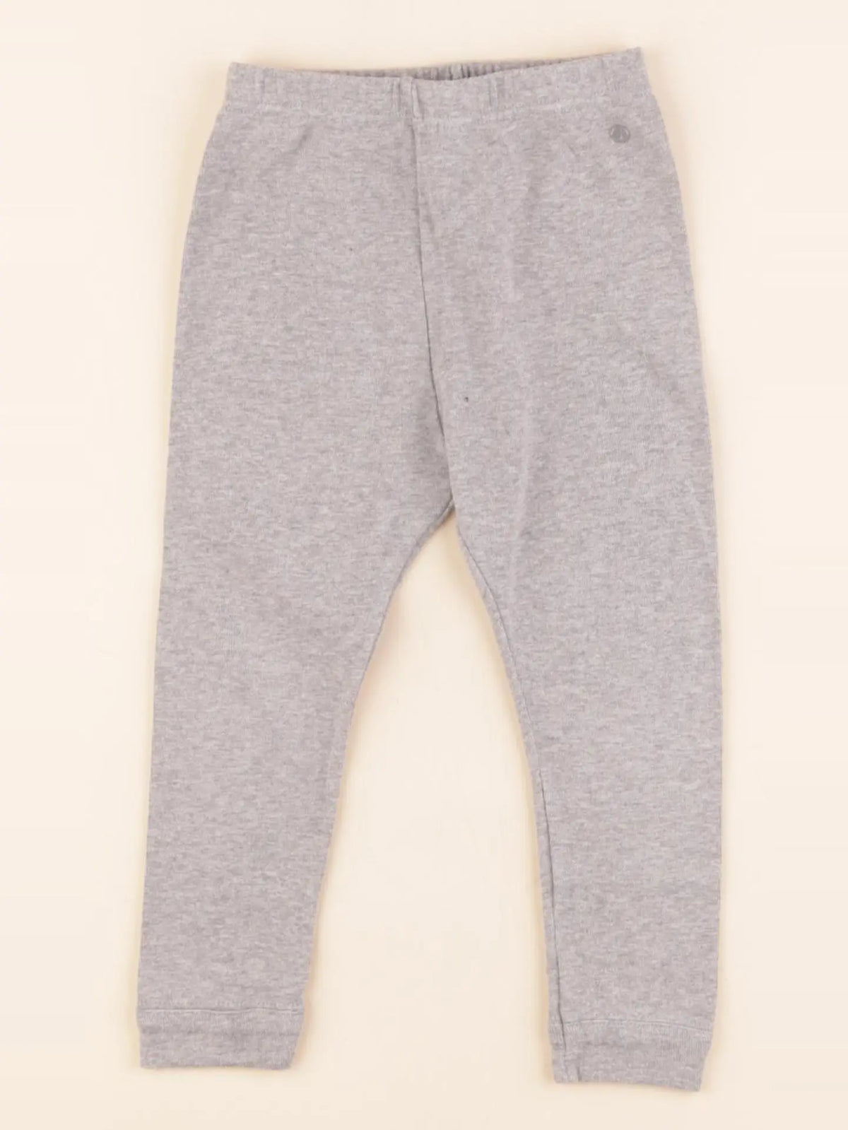 Petit Bateau - legging gris - 24 mois