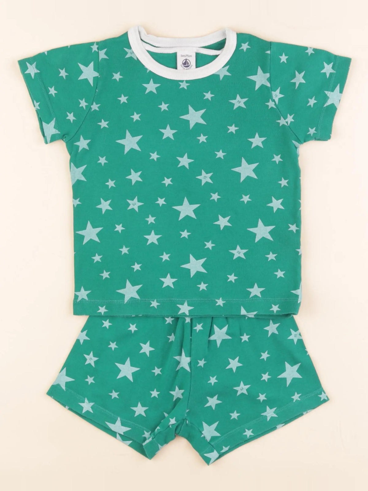 Pyjama coton vert