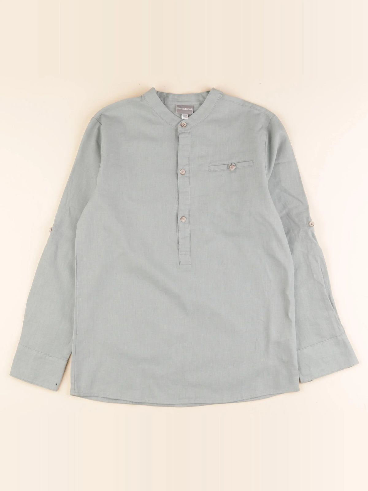 Vertbaudet - chemise vert - 12 ans