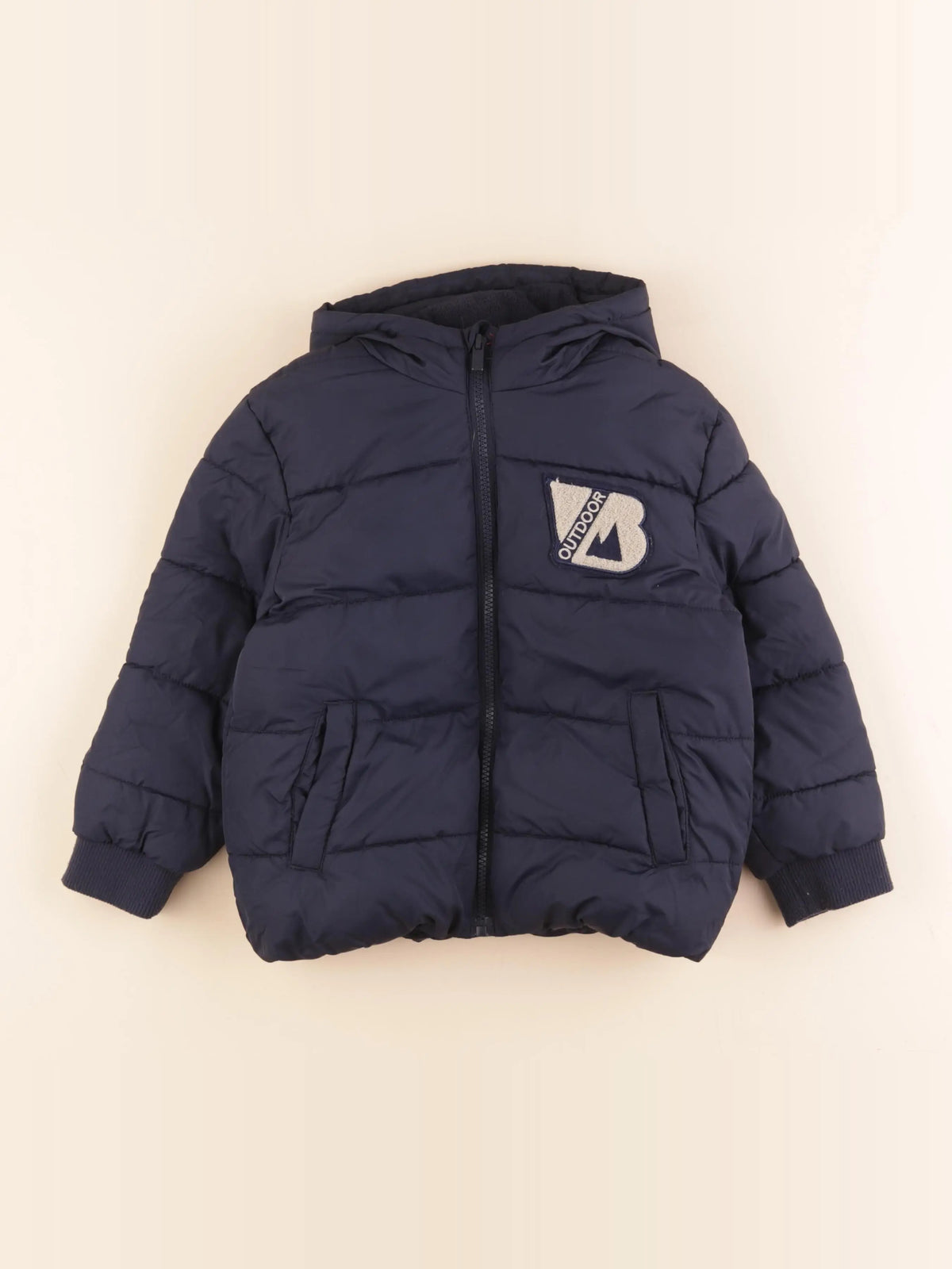 Vertbaudet - doudoune bleu - 5 ans