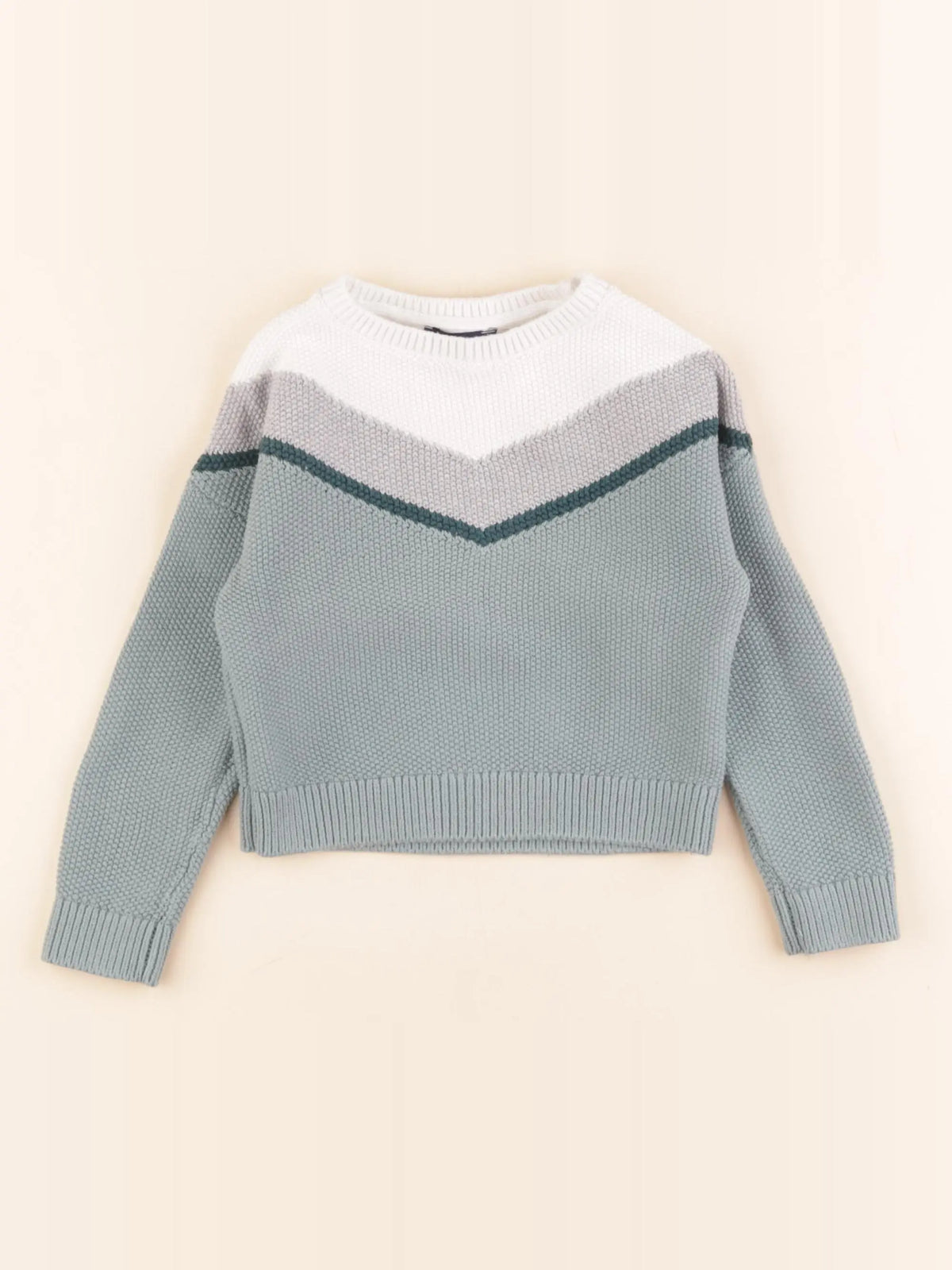 Okaidi - pull multicolore - 3 ans