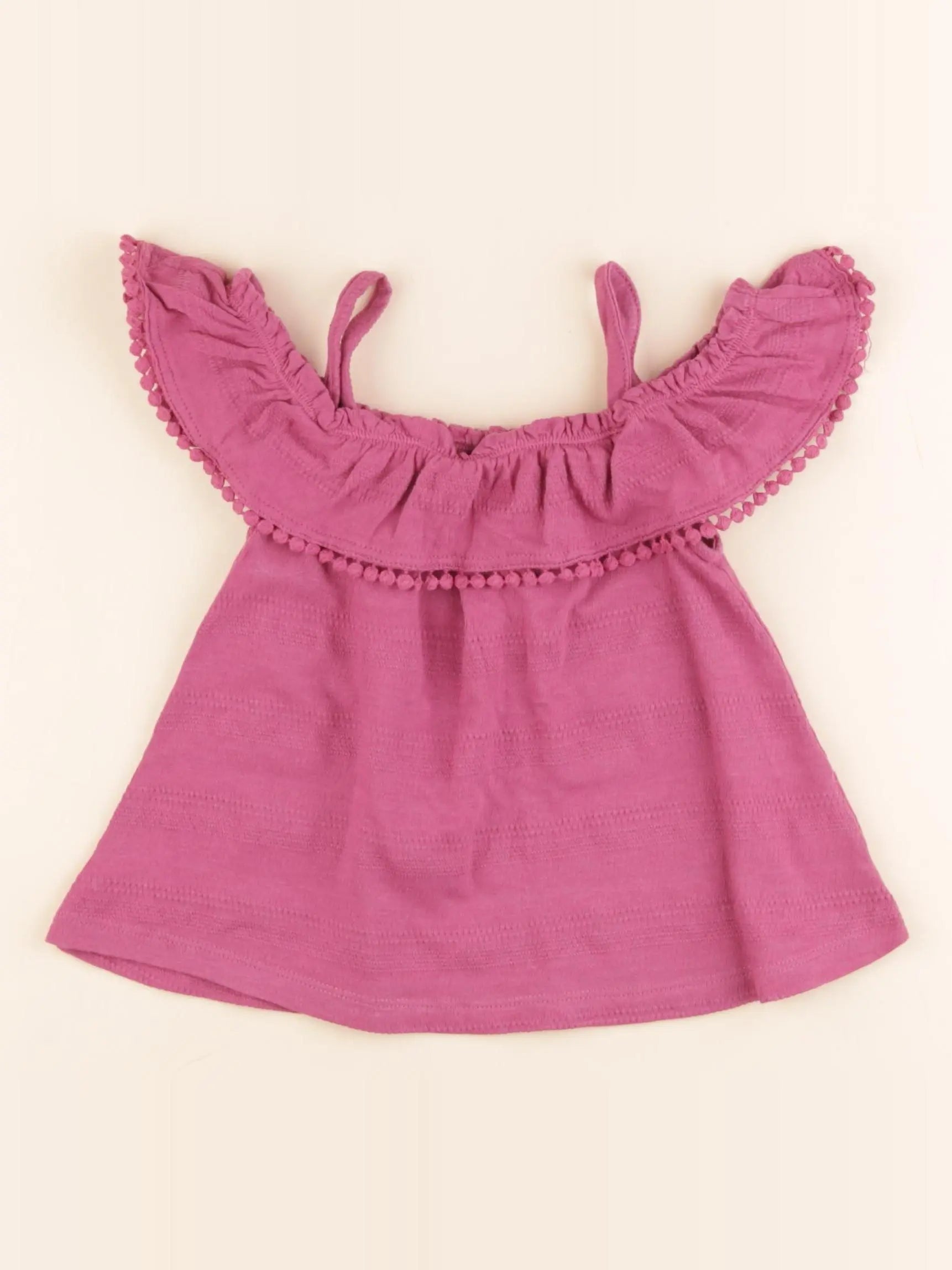 Vertbaudet - débardeur violet - 3 ans