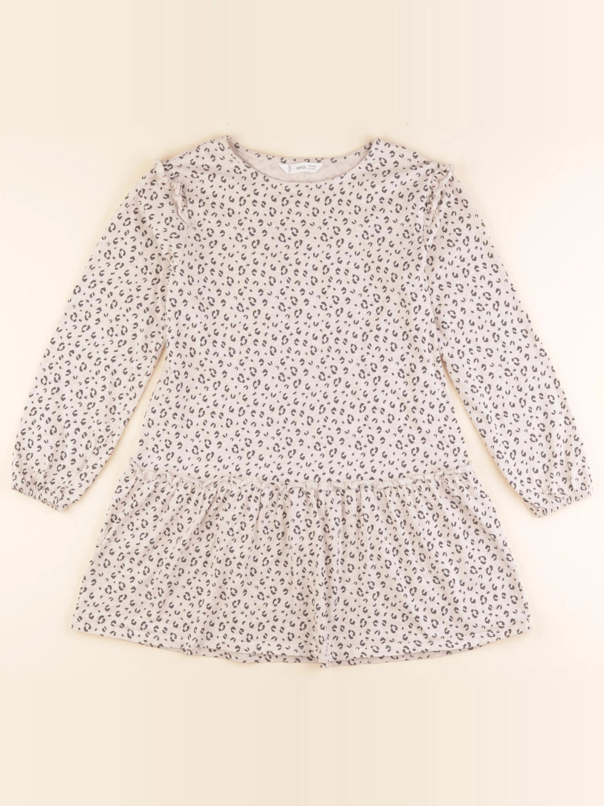 Mango - robe beige - 9/10 ans