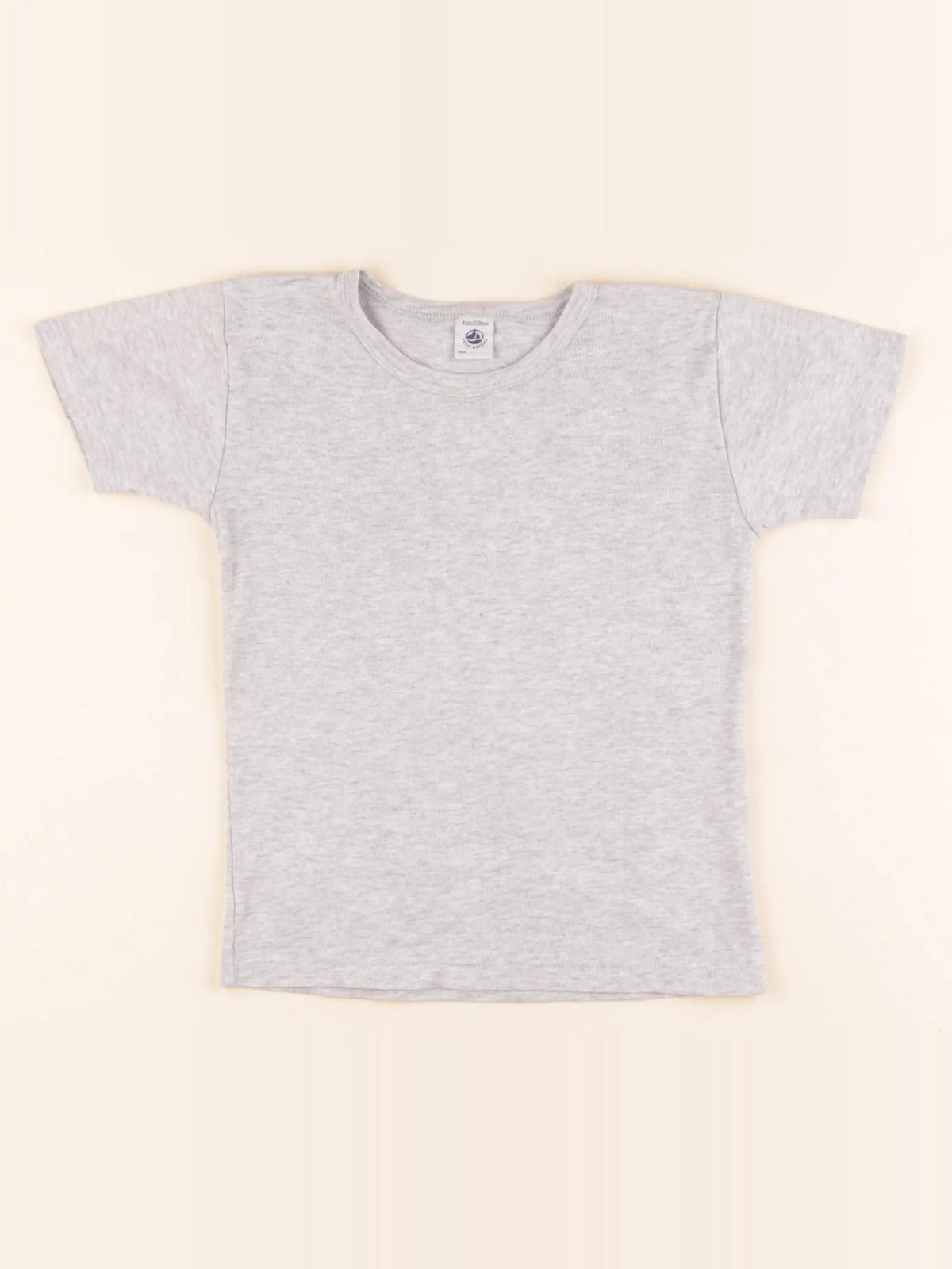 Petit Bateau - maillot de corps gris - 8 ans