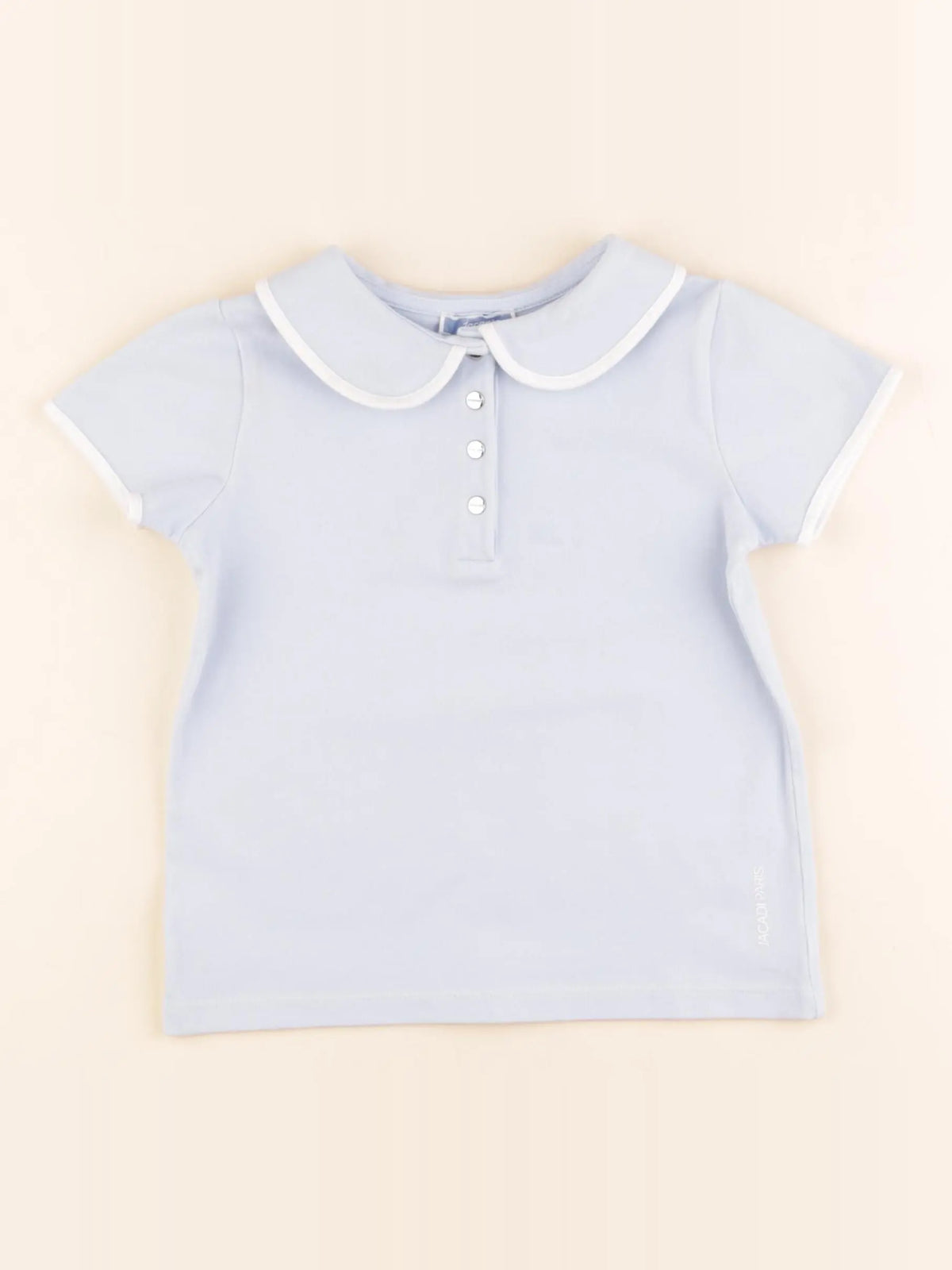 Jacadi - polo bleu - 6 ans