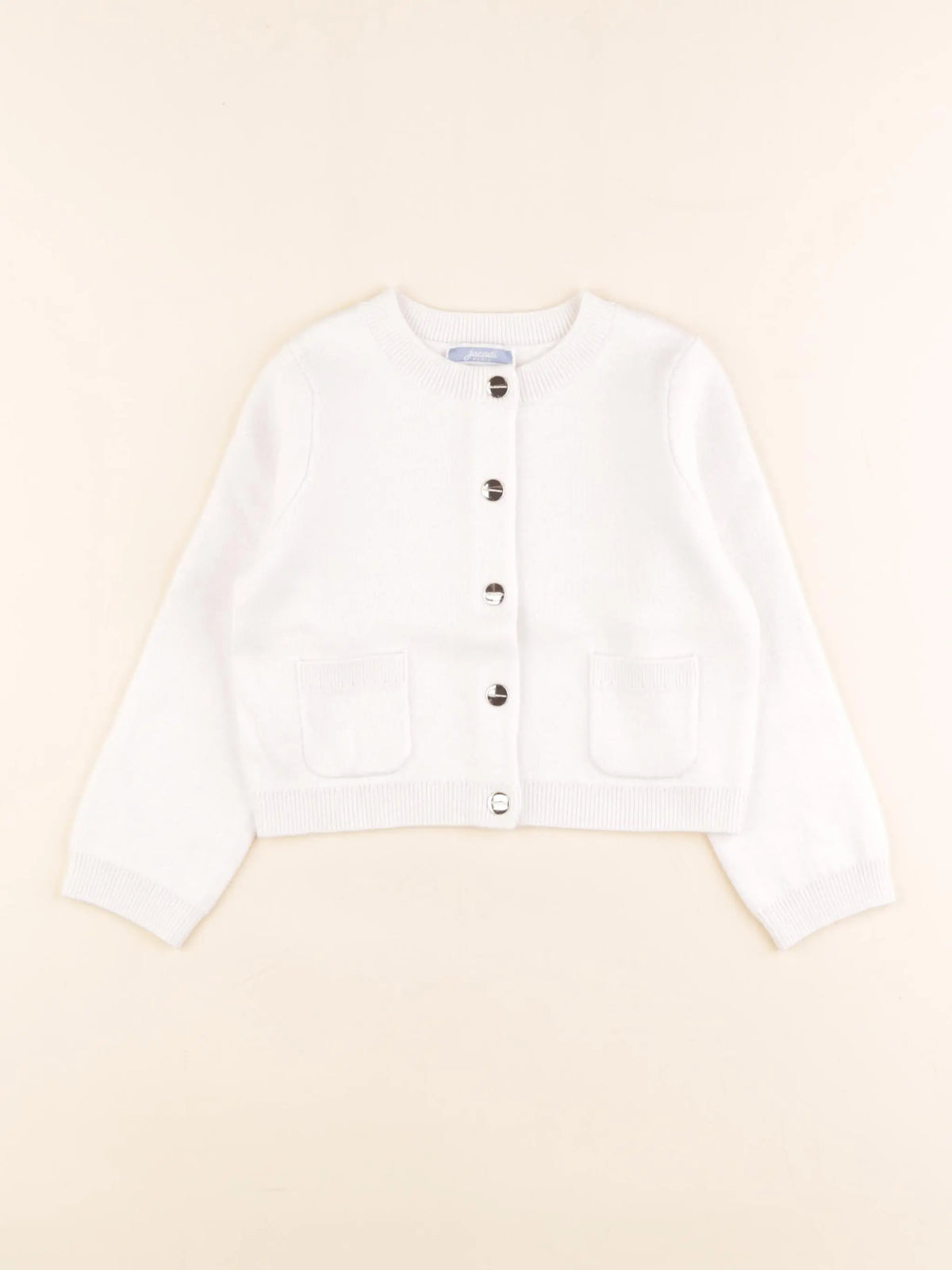Jacadi - gilet blanc - 3 ans