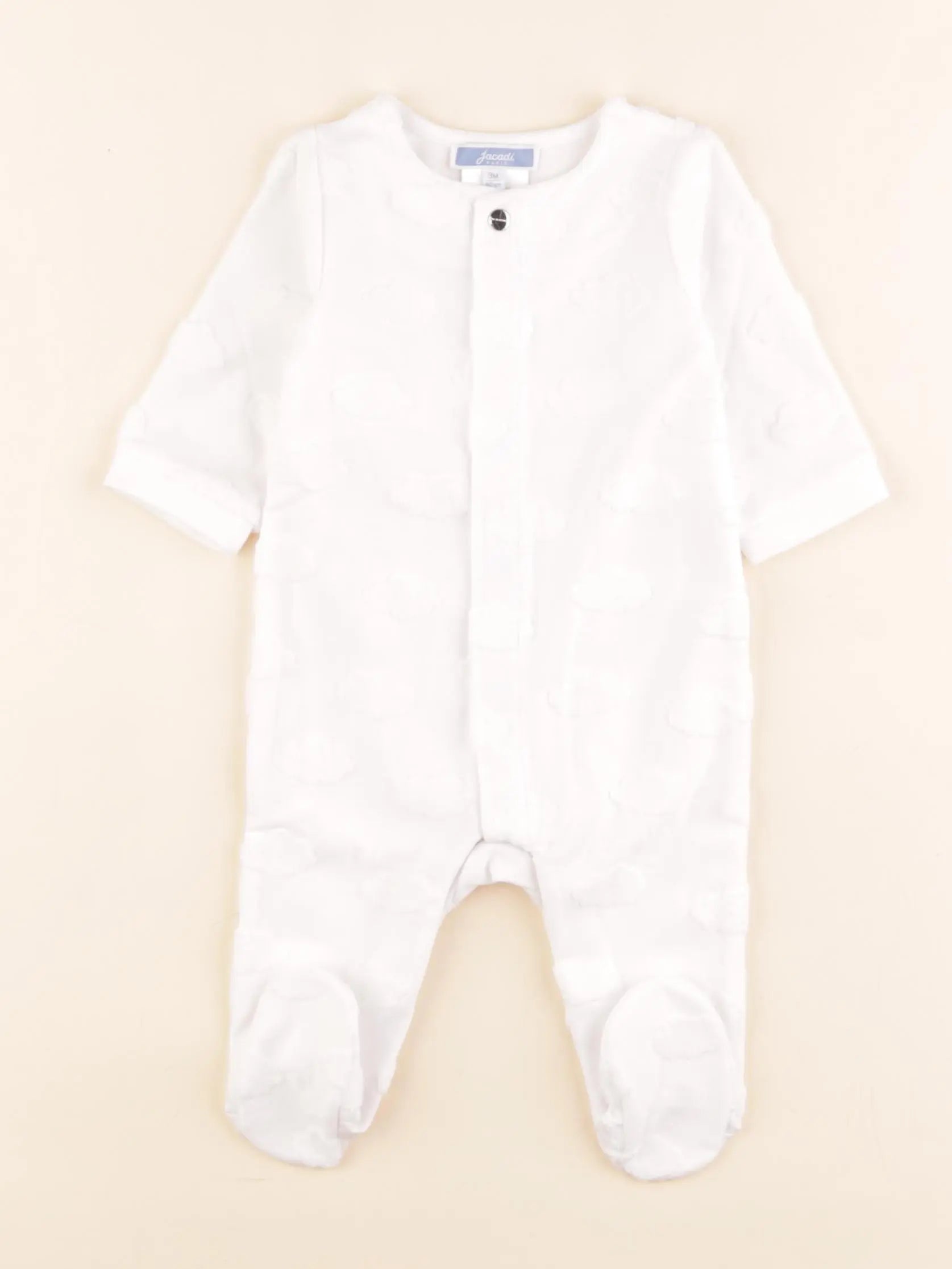 Jacadi - pyjama coton blanc - 3 mois