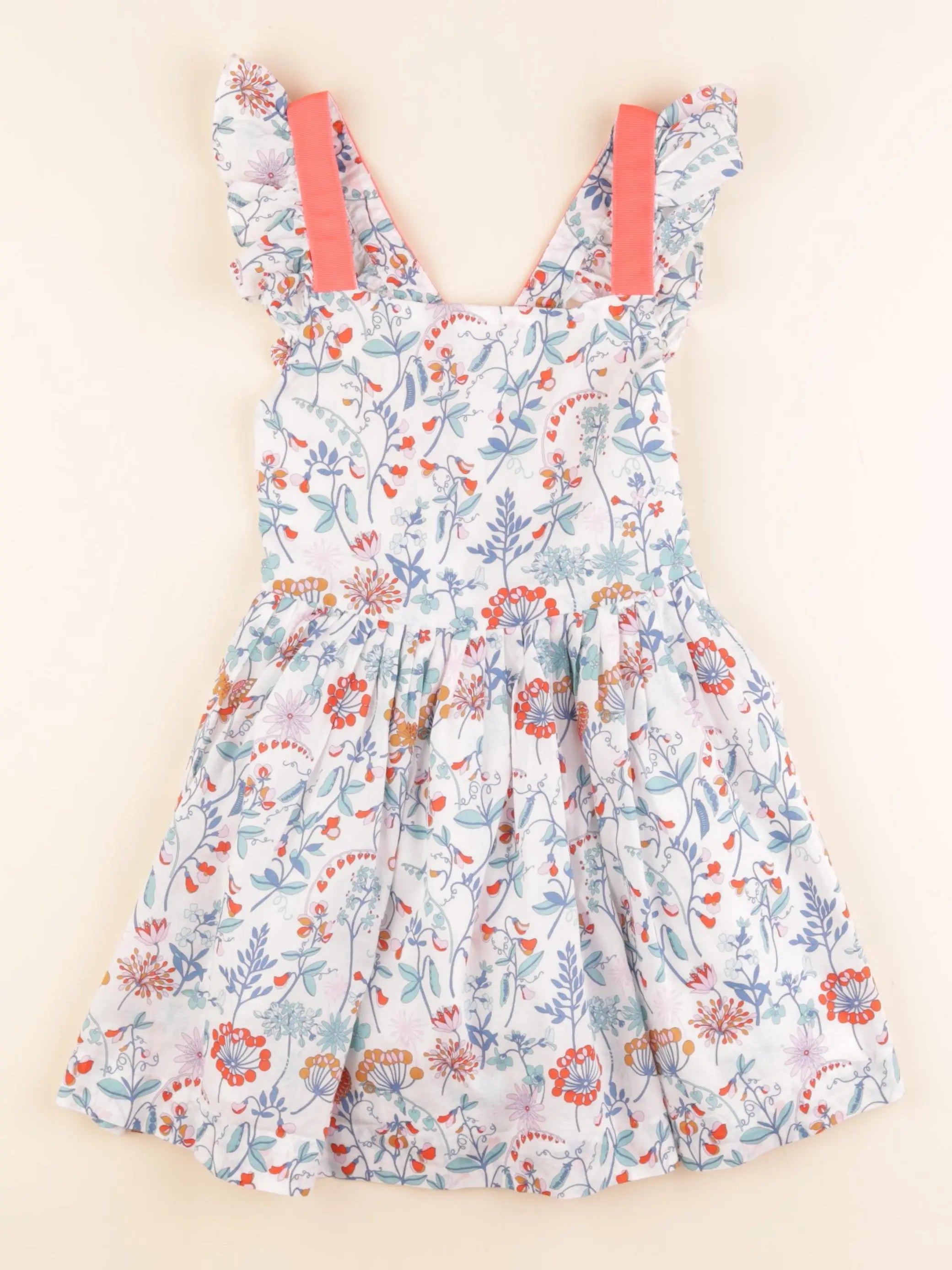 Jacadi - robe blanc - 6 ans