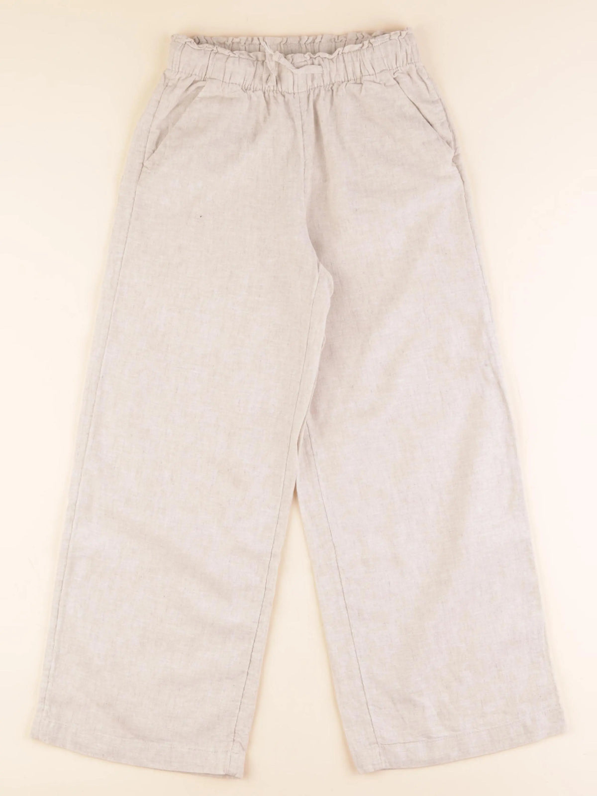 H&M - pantalon beige - 8/9 ans