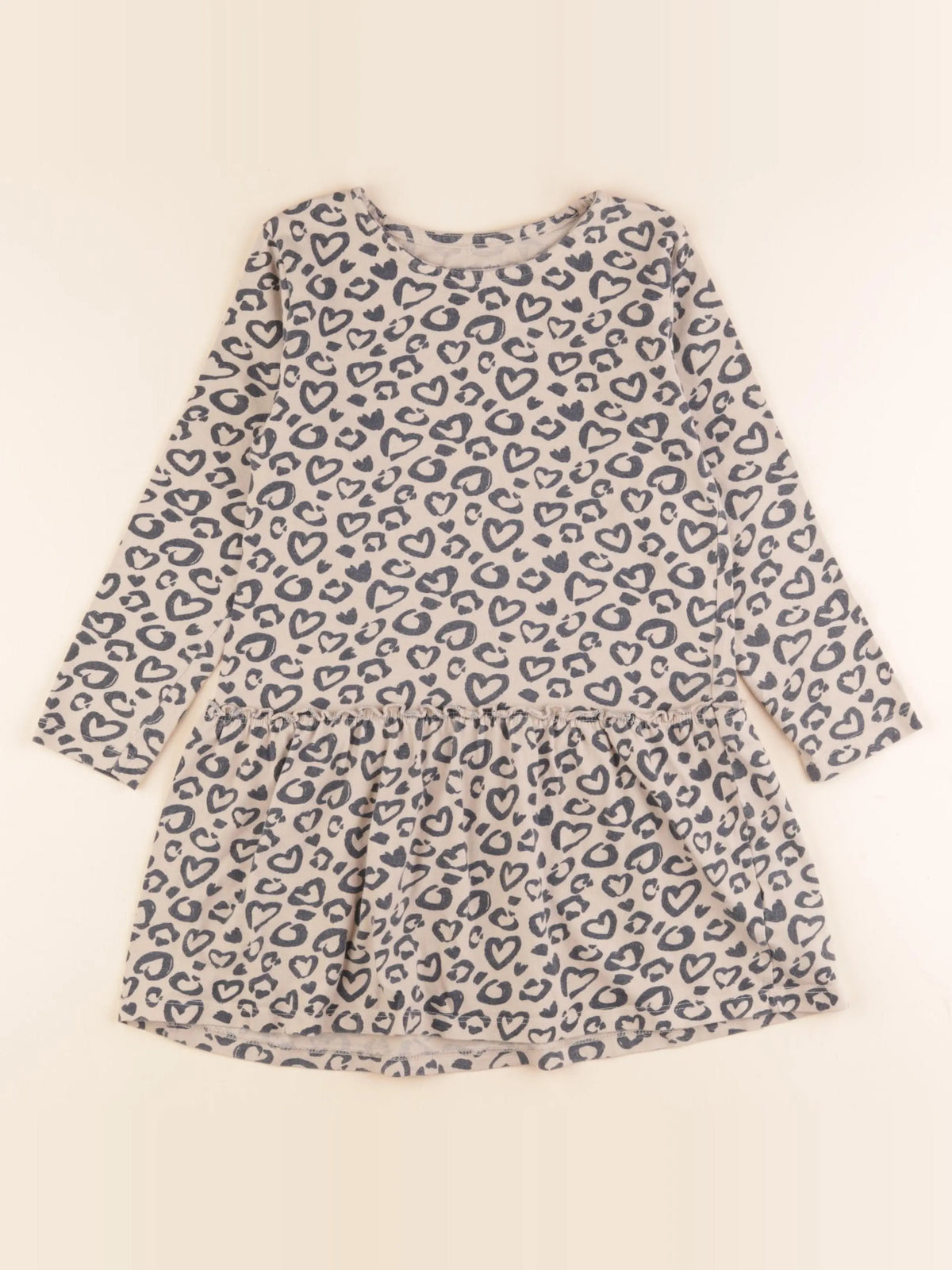 Vertbaudet - robe beige - 6 ans