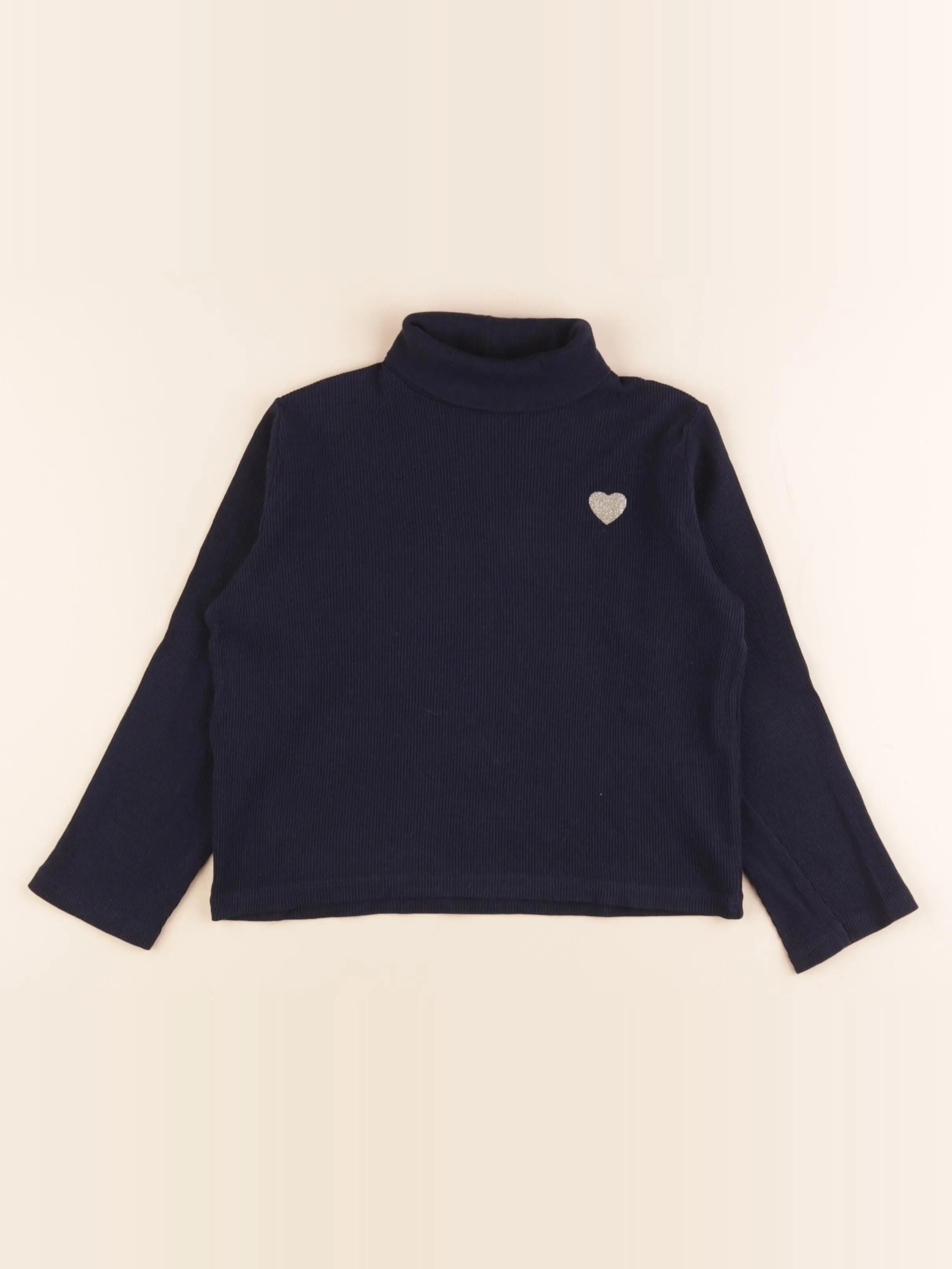 Vertbaudet - sous-pull bleu - 6 ans