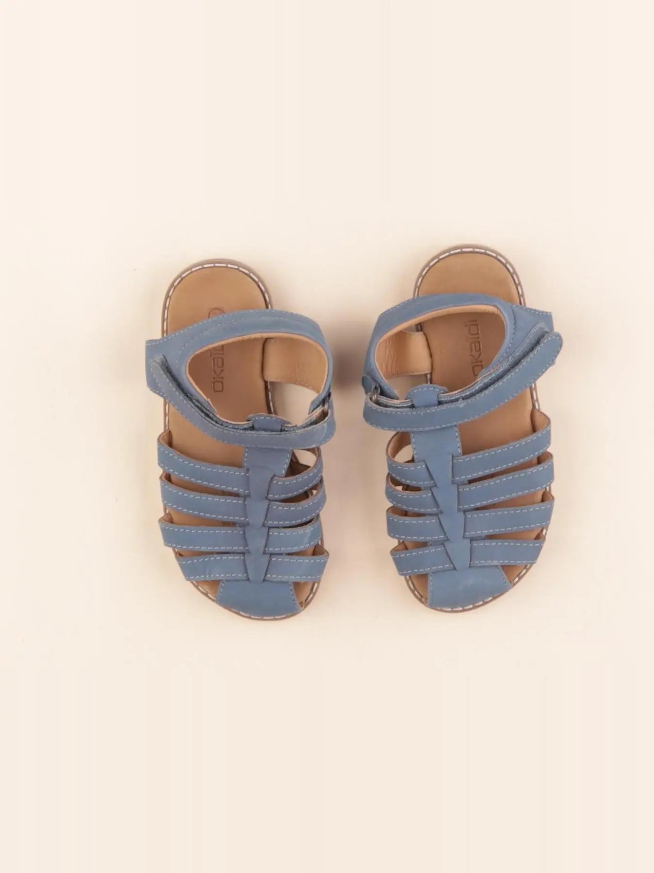 Okaidi - sandales bleu - pointure 28