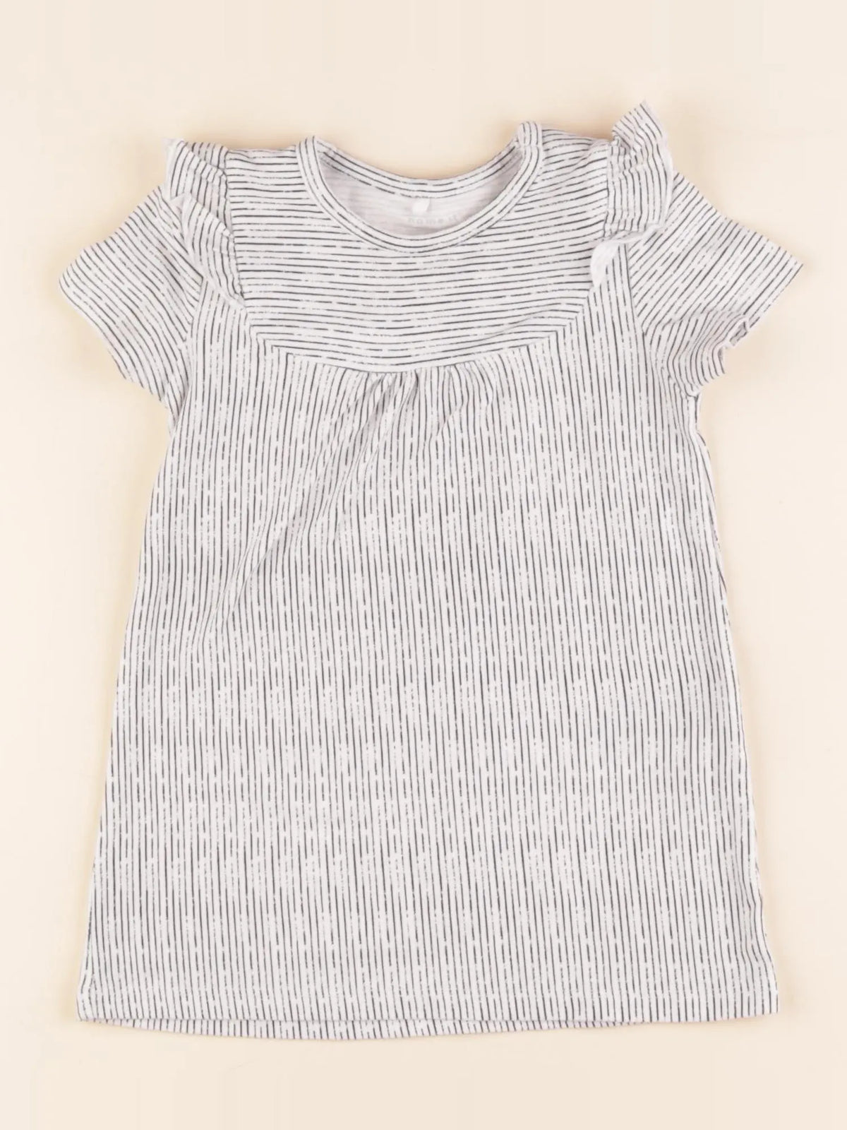 Name it - robe blanc - 6/9 mois