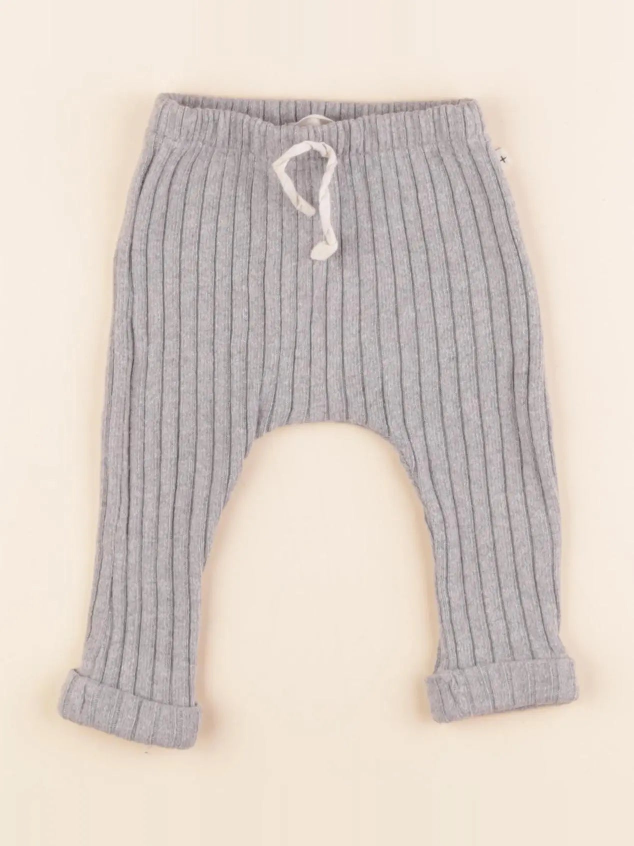 1+ In the family - legging gris - 3 mois