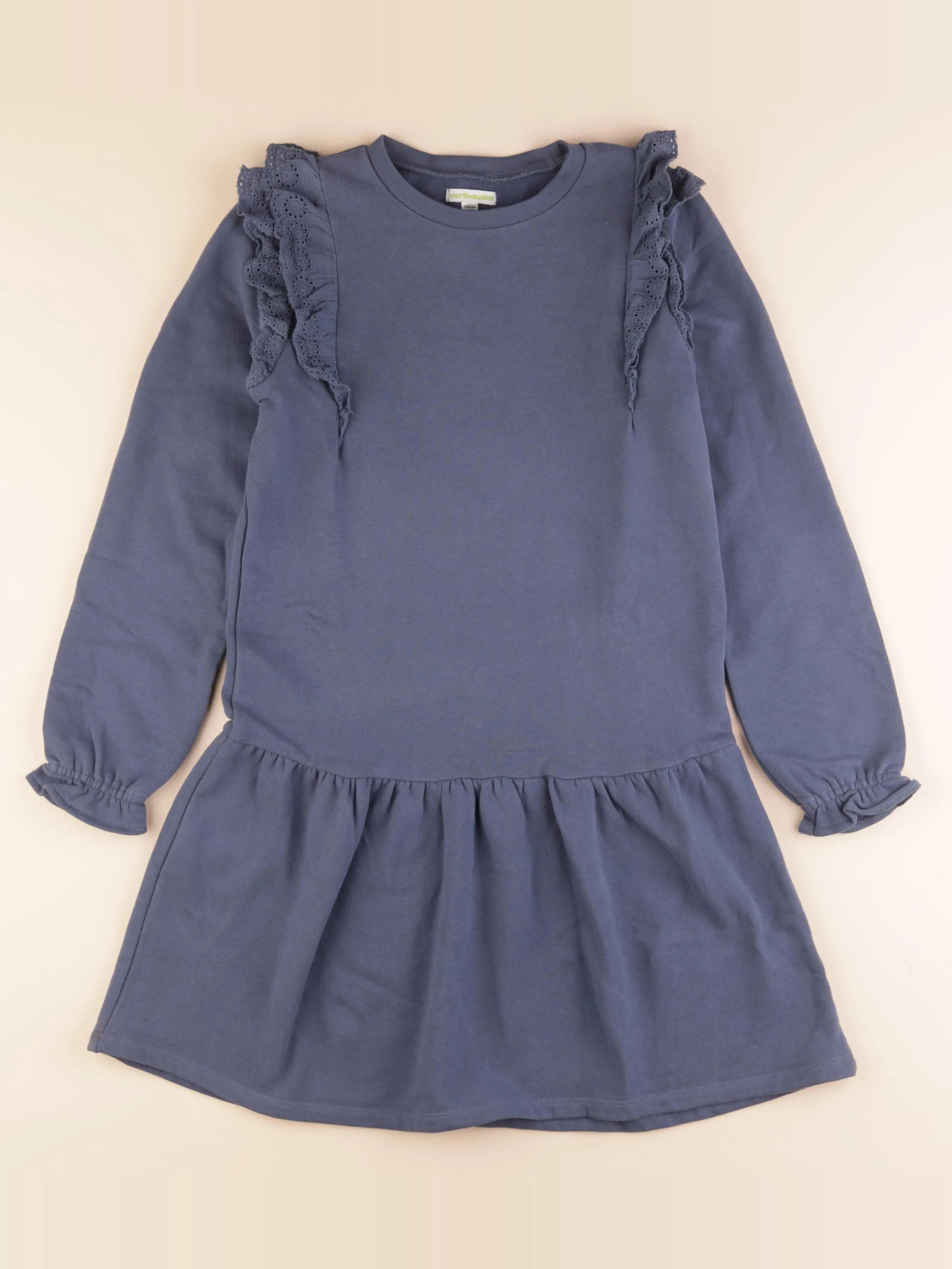 Vertbaudet - robe bleu - 12 ans