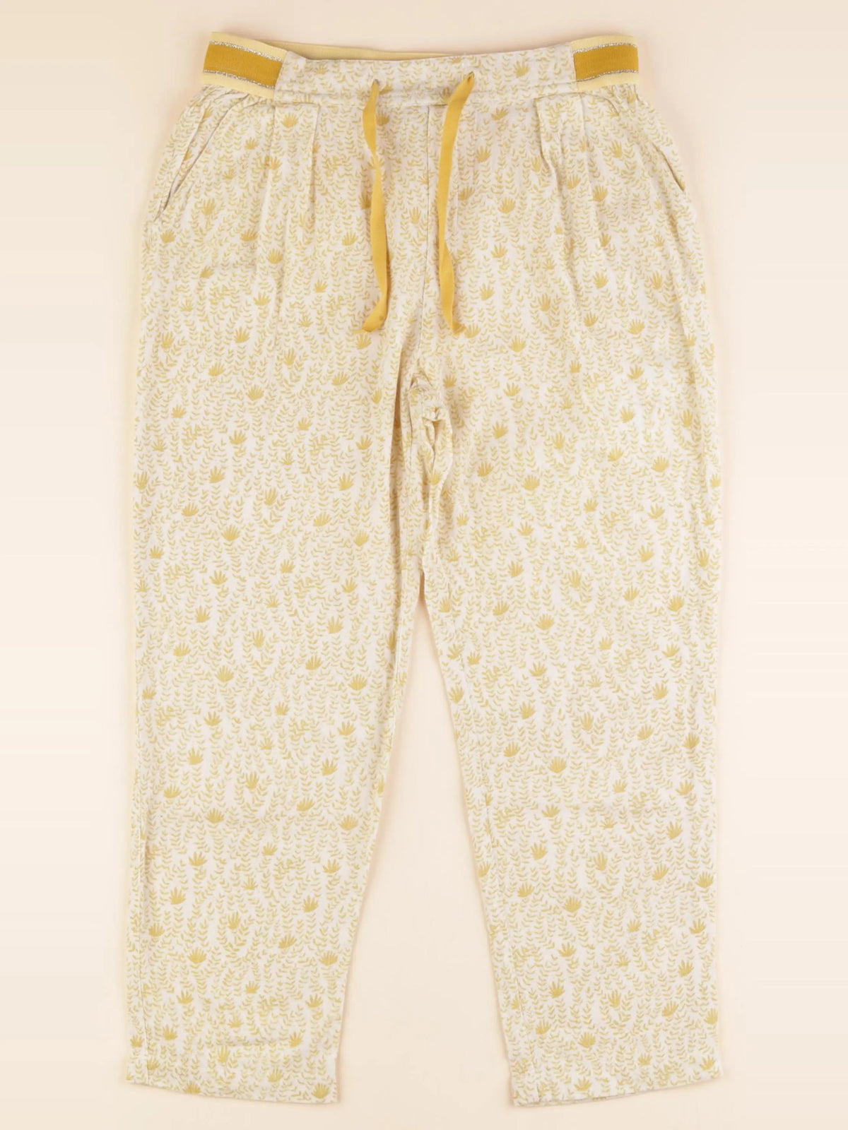 Cyrillus - pantalon jaune - 10 ans