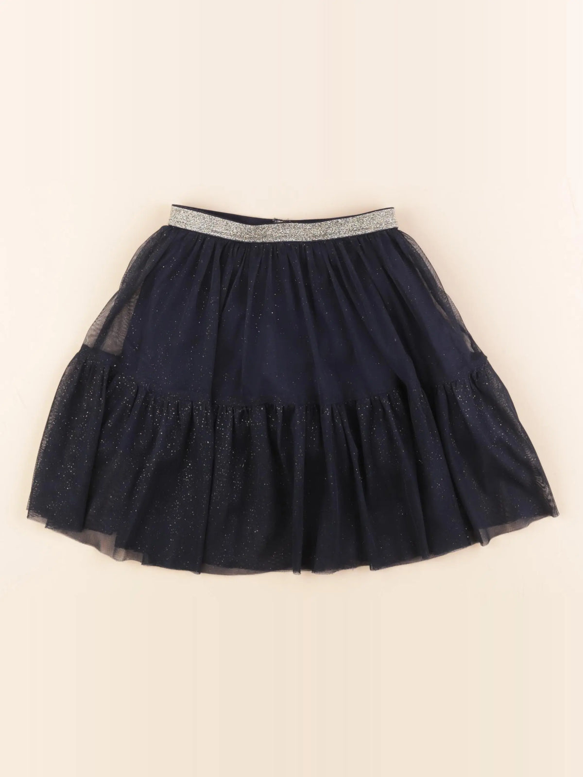 Cyrillus - jupe bleu, or - 3 ans