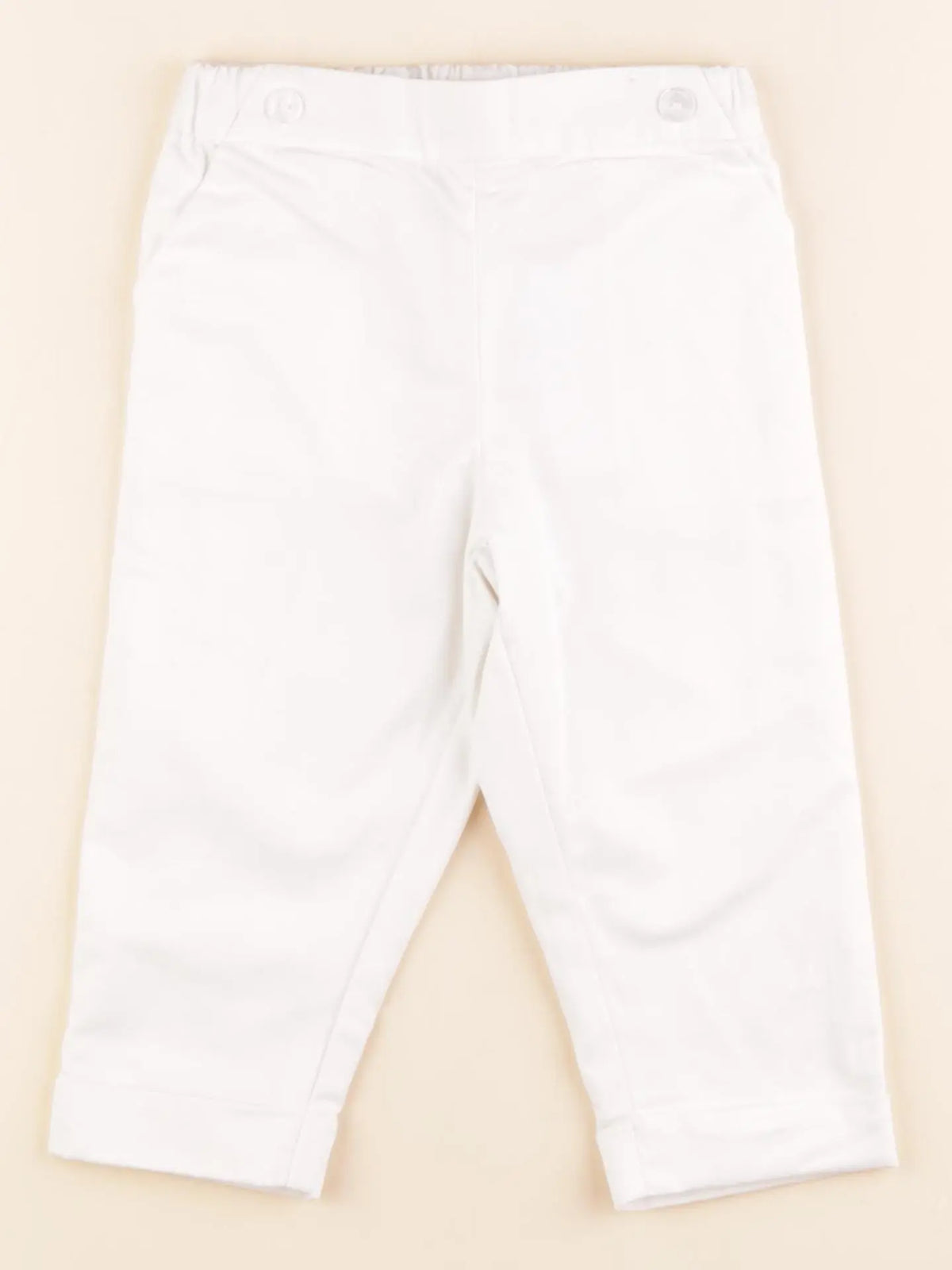 Jacadi - pantalon blanc - 18 mois