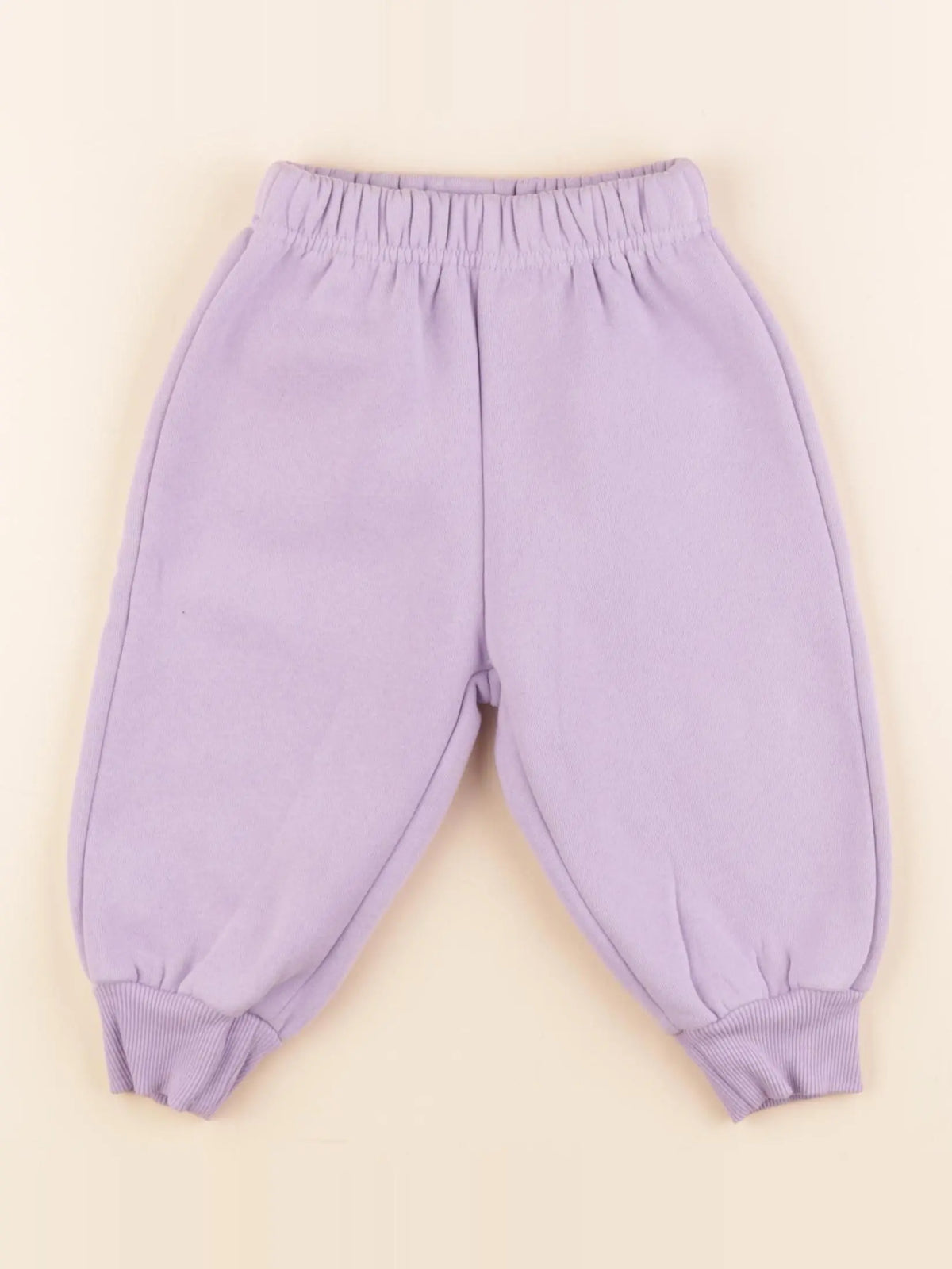 Gamin gamine - jogging violet - 6/12 mois
