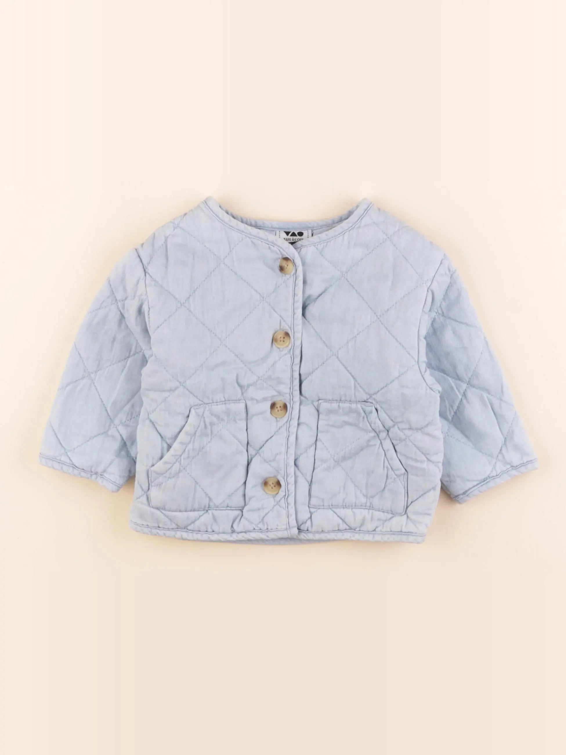 Tape à l'oeil - veste bleu - 9 mois